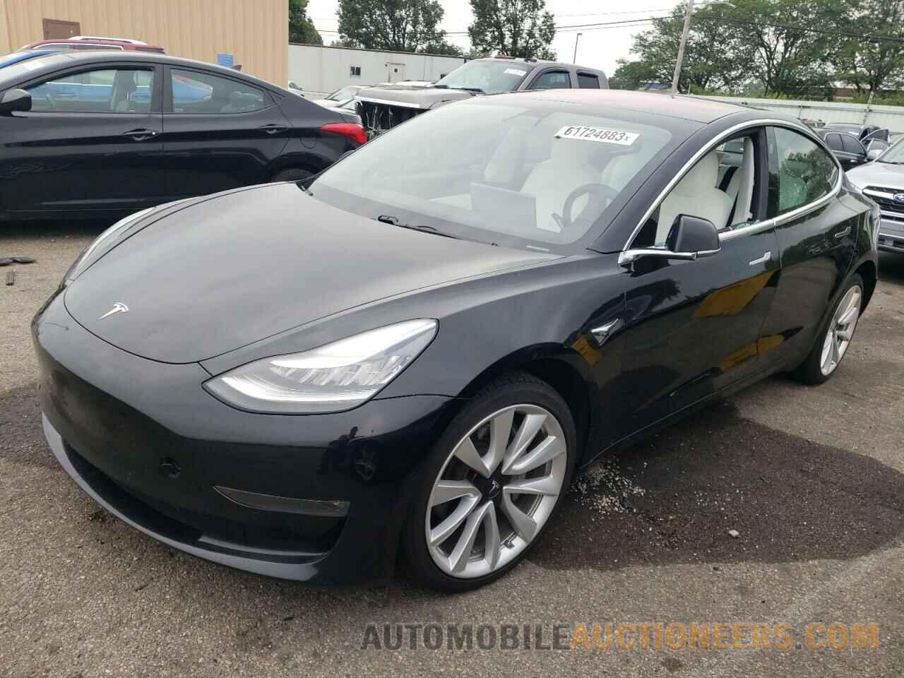 5YJ3E1EB4KF192459 TESLA MODEL 3 2019