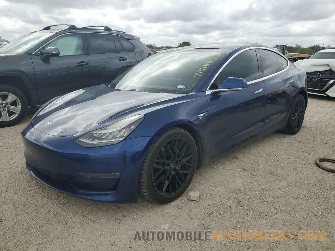 5YJ3E1EB4KF365459 TESLA MODEL 3 2019