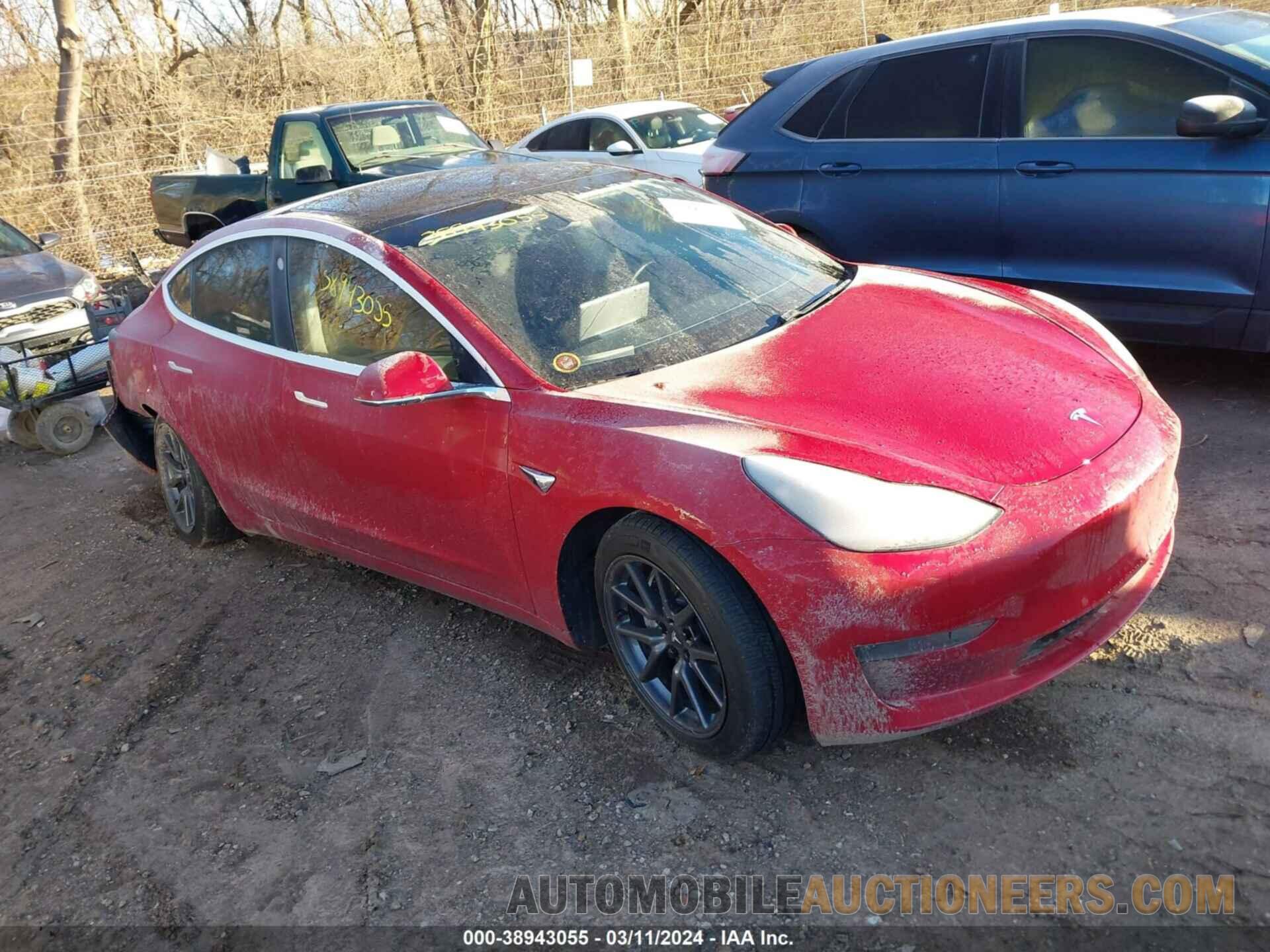 5YJ3E1EB4KF387123 TESLA MODEL 3 2019