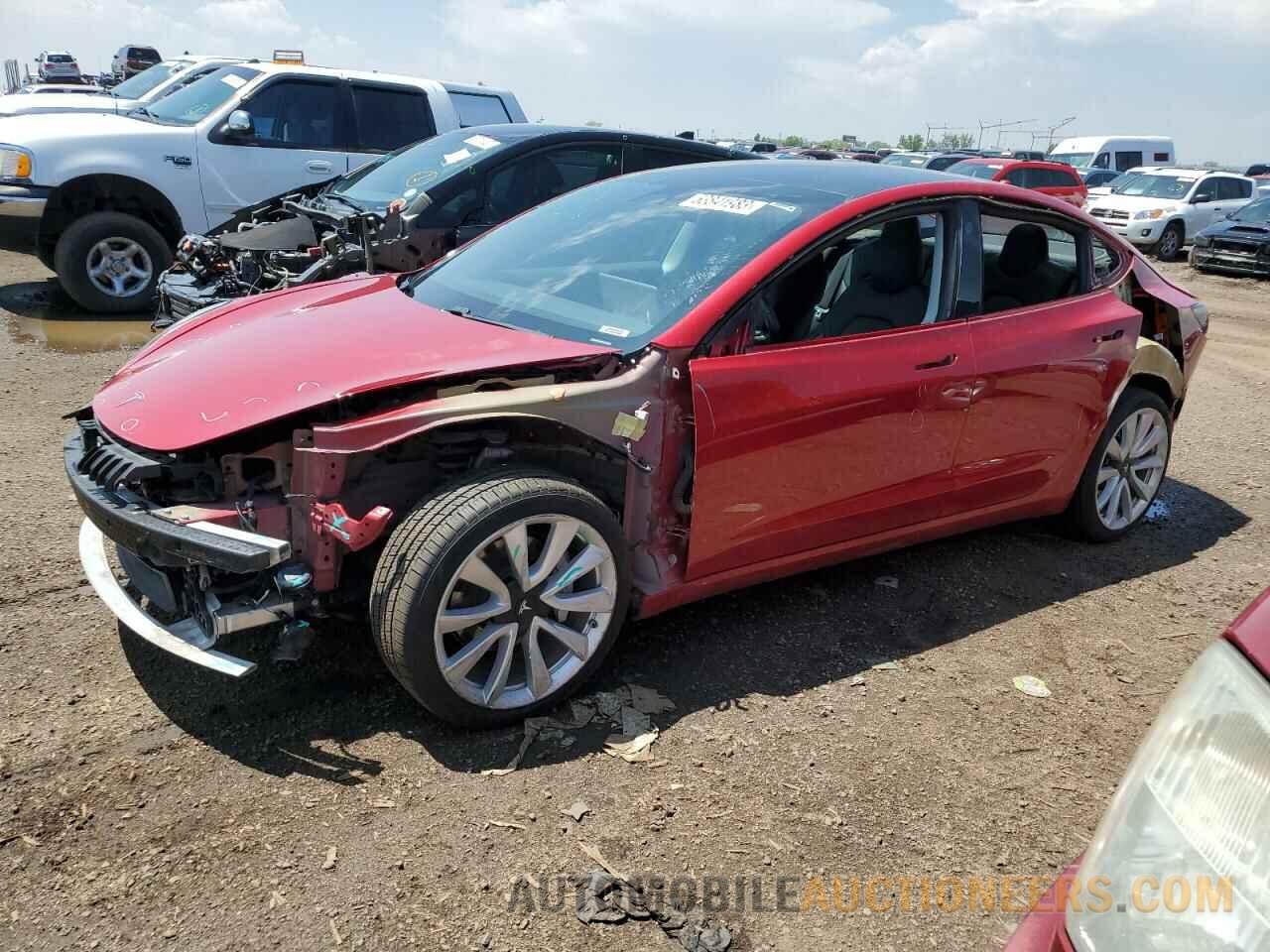 5YJ3E1EB4KF389681 TESLA MODEL 3 2019