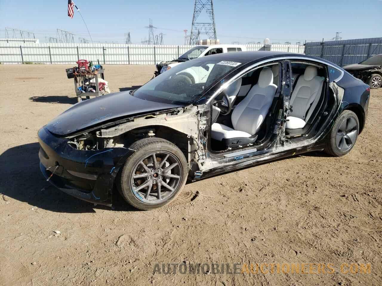 5YJ3E1EB4KF390653 TESLA MODEL 3 2019