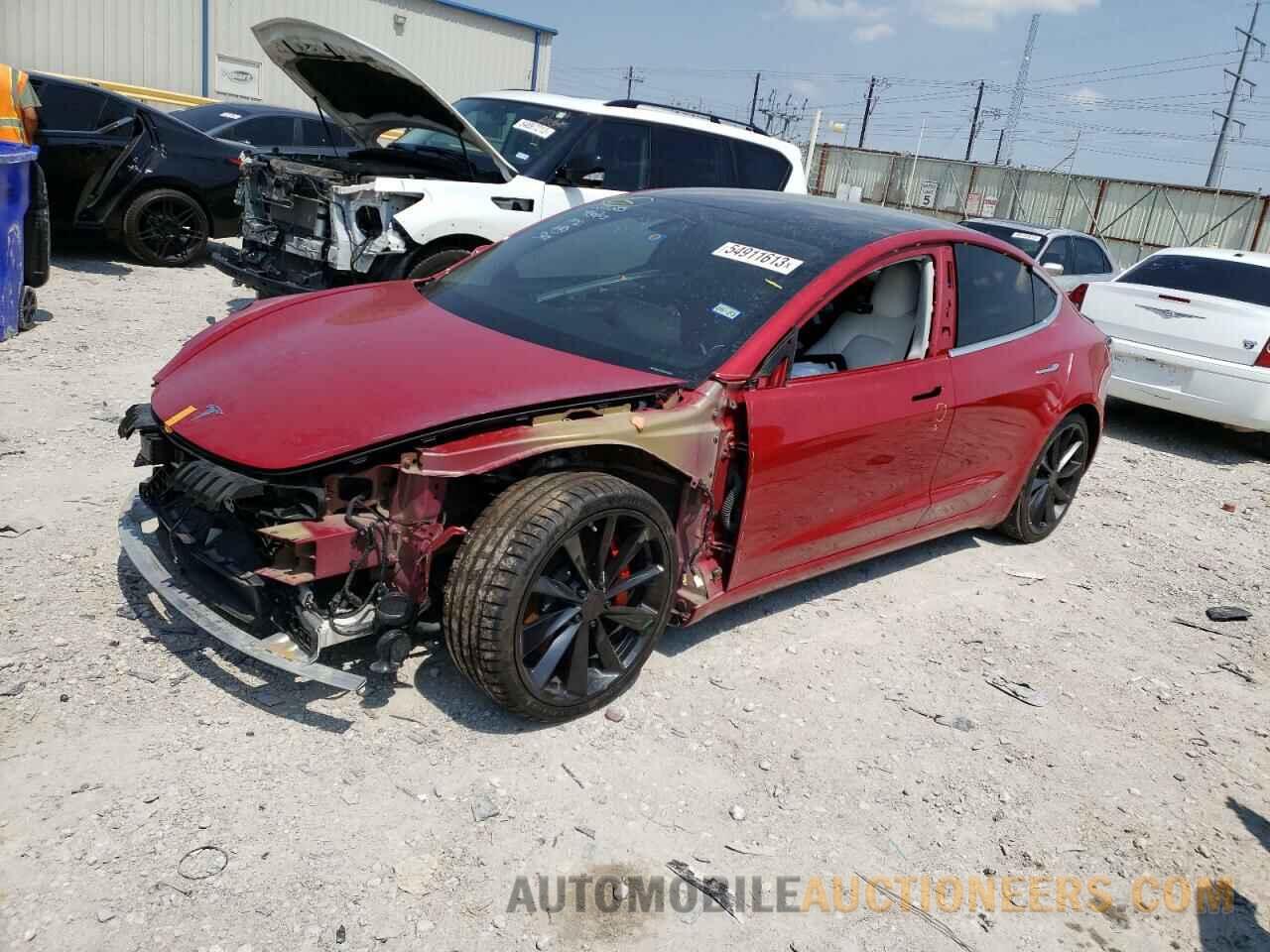 5YJ3E1EB4KF422050 TESLA MODEL 3 2019