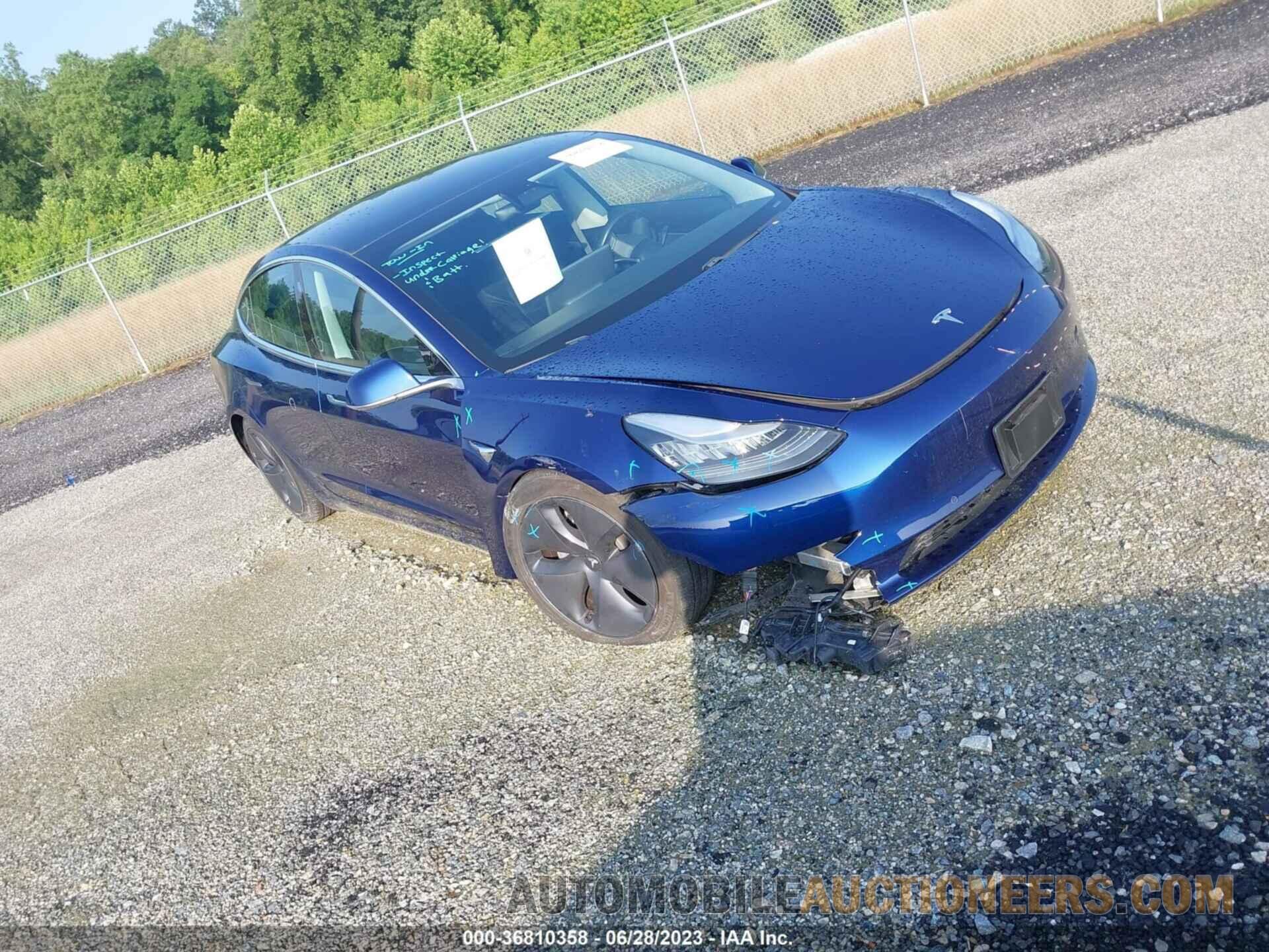 5YJ3E1EB4KF432982 TESLA MODEL 3 2019