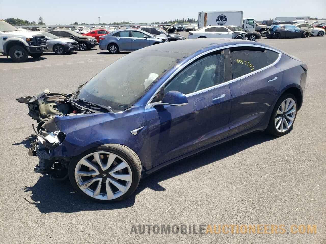 5YJ3E1EB4KF433937 TESLA MODEL 3 2019