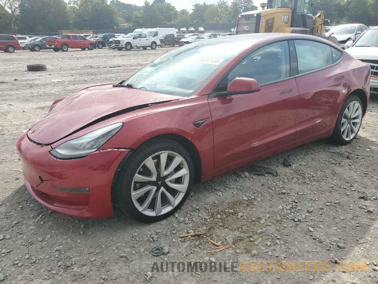 5YJ3E1EB4KF453833 TESLA MODEL 3 2019