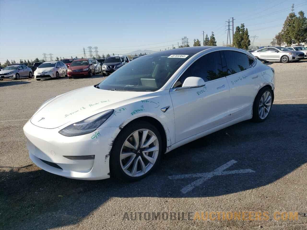 5YJ3E1EB4KF512539 TESLA MODEL 3 2019