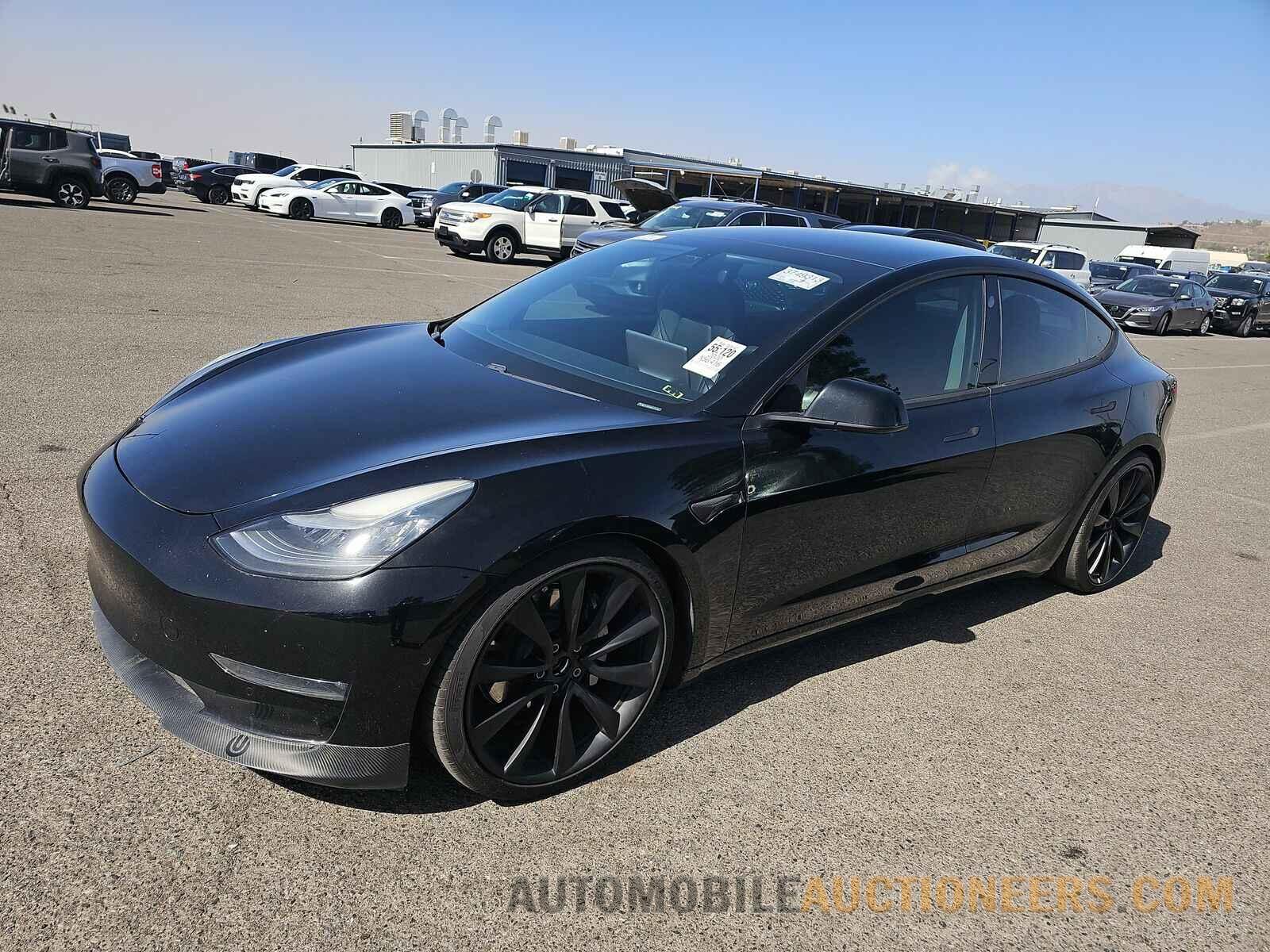 5YJ3E1EB4LF710491 Tesla Model 3 2020