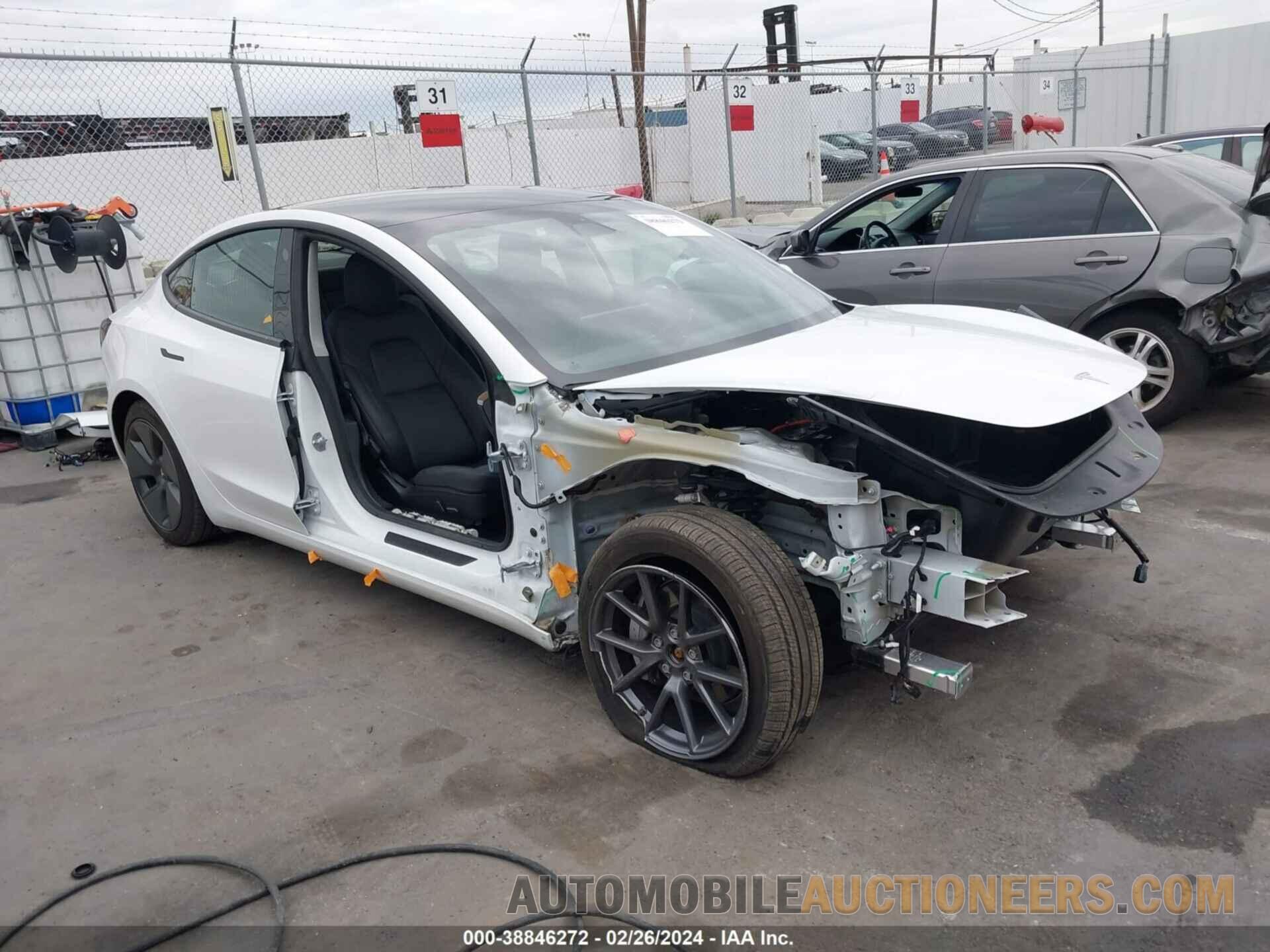 5YJ3E1EB4MF003277 TESLA MODEL 3 2021