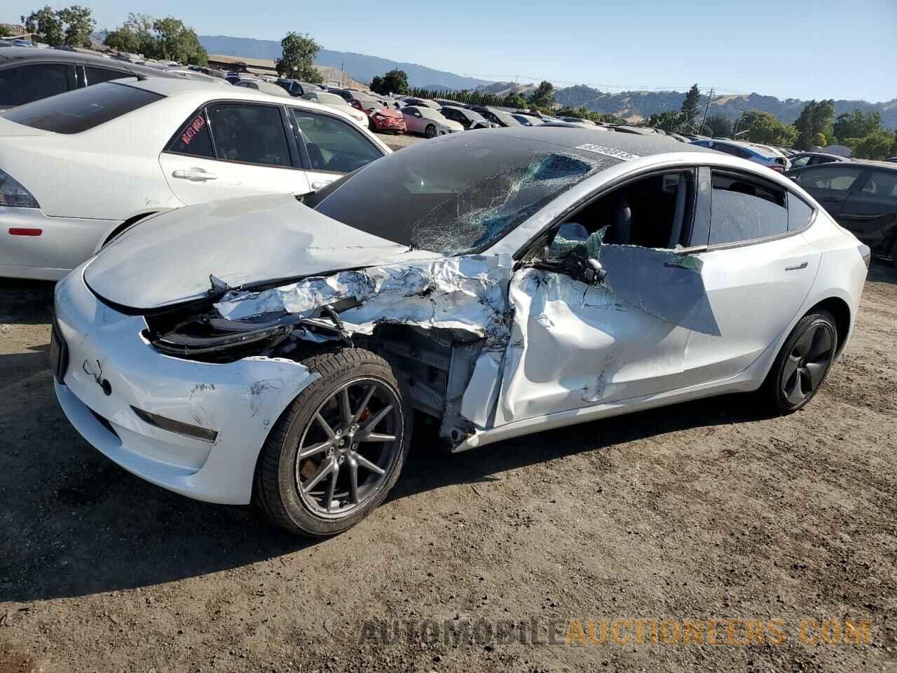 5YJ3E1EB4MF009290 TESLA MODEL 3 2021