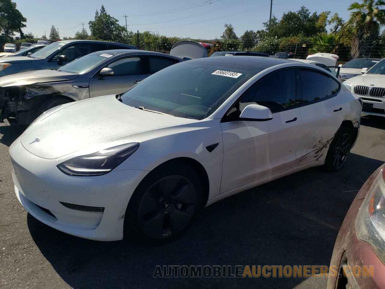 5YJ3E1EB4MF049241 TESLA MODEL 3 2021