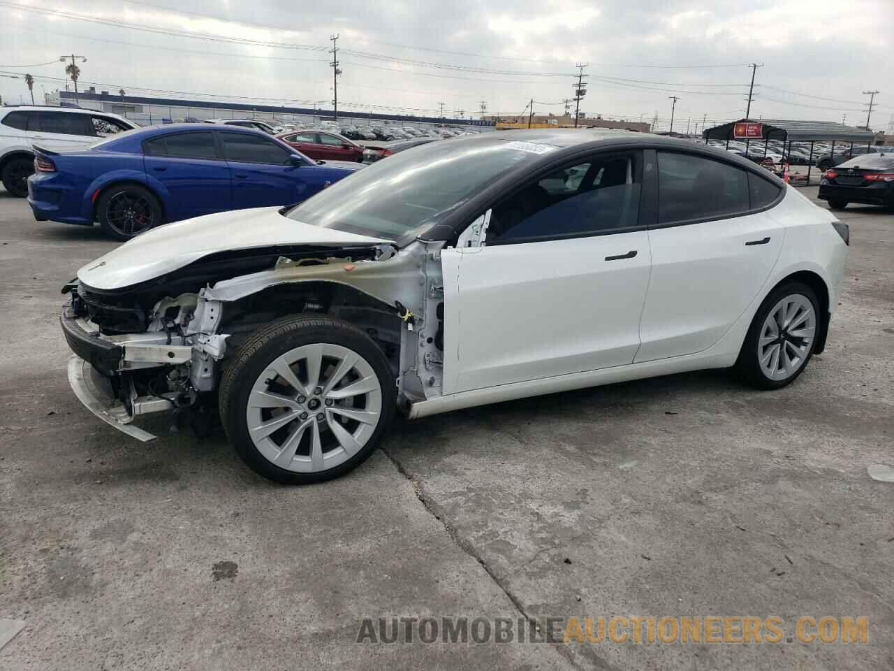 5YJ3E1EB4MF054374 TESLA MODEL 3 2021