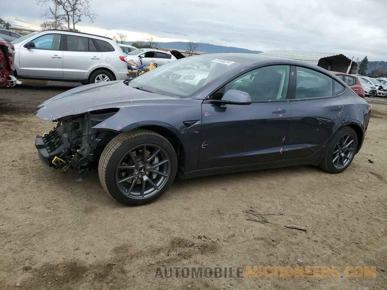 5YJ3E1EB4MF054522 TESLA MODEL 3 2021