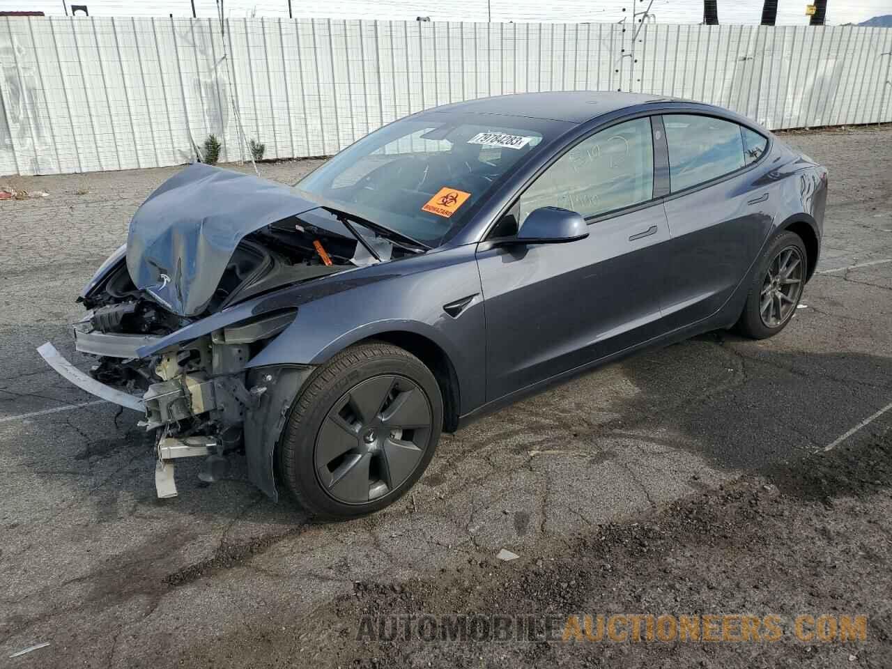 5YJ3E1EB4MF067982 TESLA MODEL 3 2021