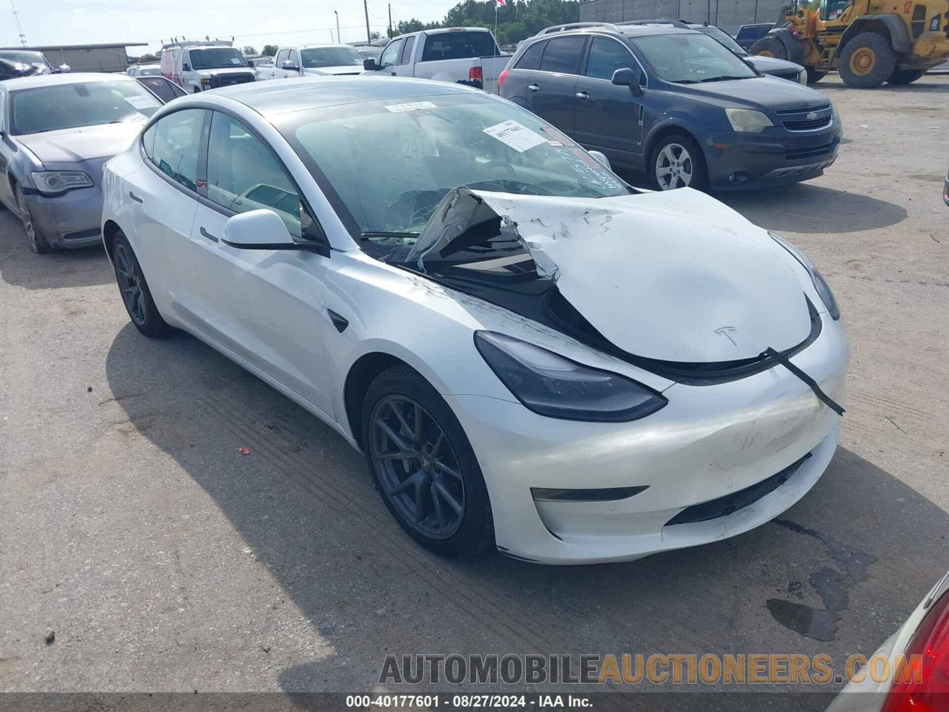 5YJ3E1EB4MF073054 TESLA MODEL 3 2021