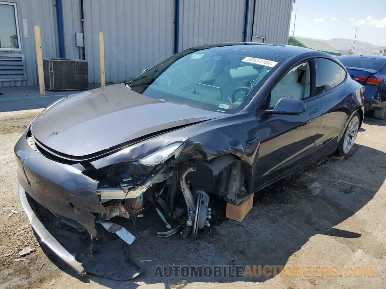 5YJ3E1EB4MF073782 TESLA MODEL 3 2021