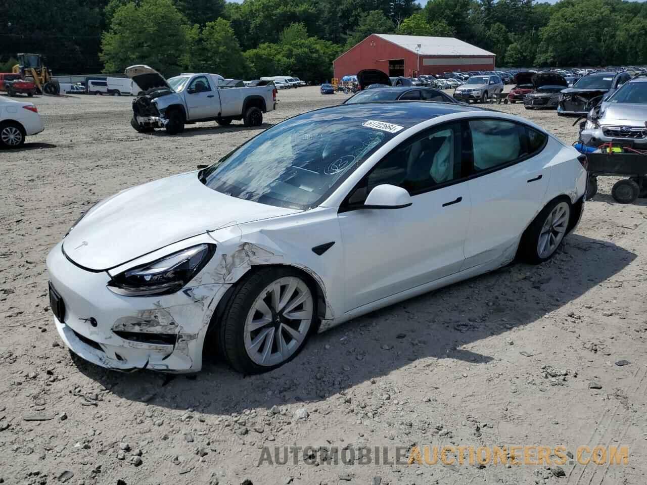 5YJ3E1EB4MF085415 TESLA MODEL 3 2021