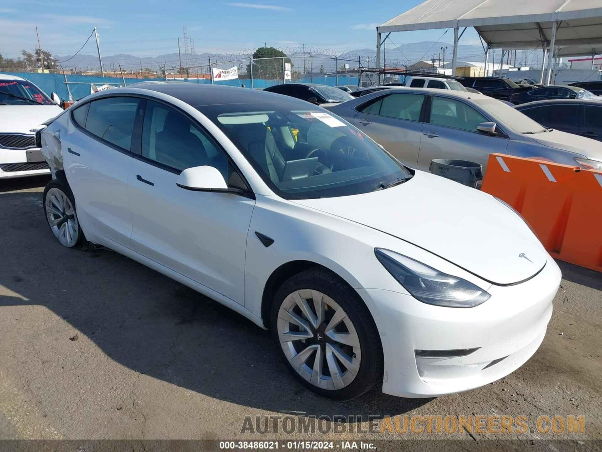 5YJ3E1EB4MF101094 TESLA MODEL 3 2021