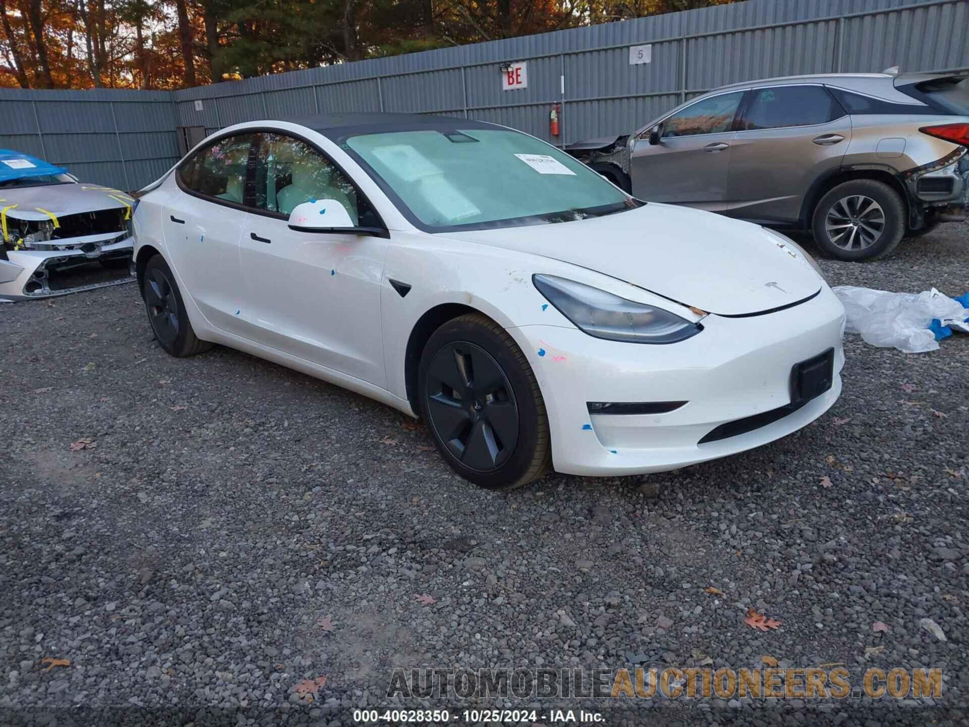 5YJ3E1EB4MF855158 TESLA MODEL 3 2021