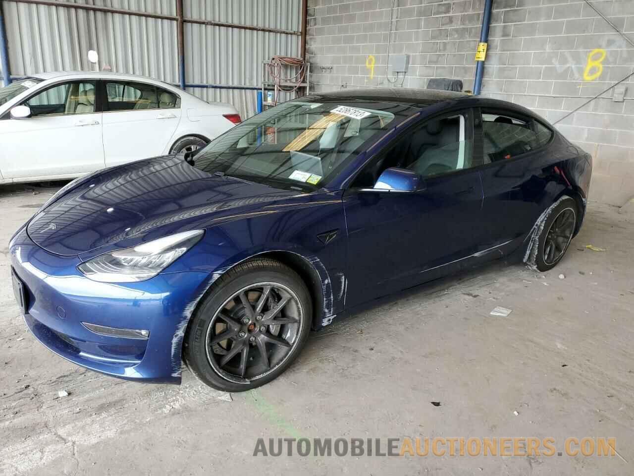 5YJ3E1EB4MF858173 TESLA MODEL 3 2021