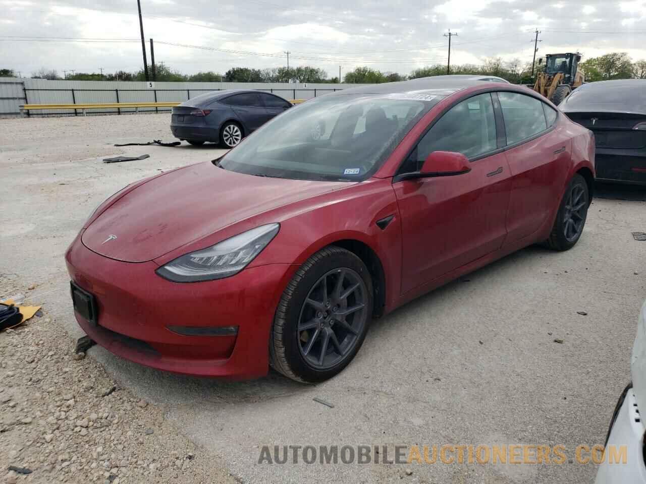 5YJ3E1EB4MF858349 TESLA MODEL 3 2021