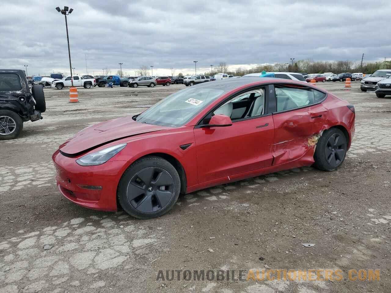 5YJ3E1EB4MF917996 TESLA MODEL 3 2021