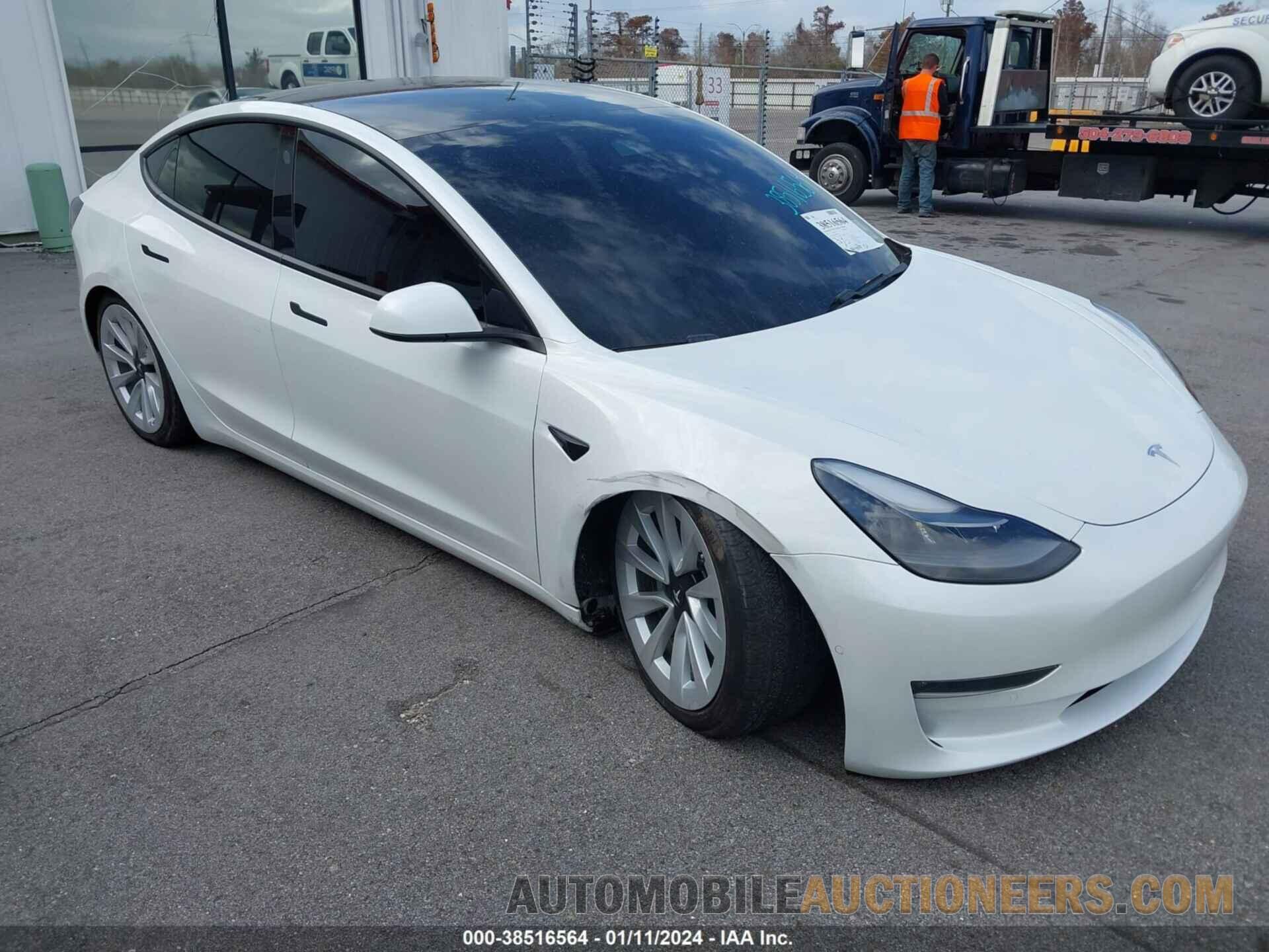 5YJ3E1EB4MF924253 TESLA MODEL 3 2021