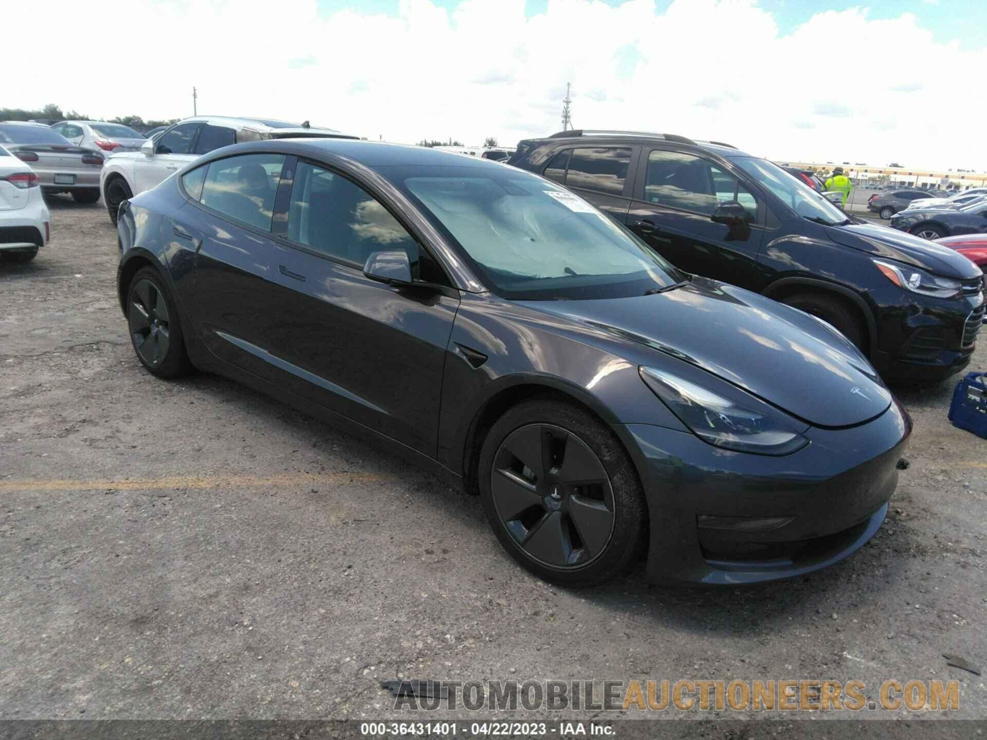 5YJ3E1EB4MF992200 TESLA MODEL 3 2021