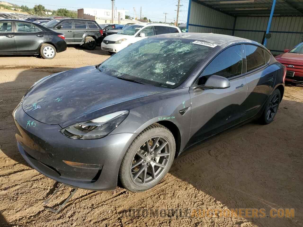 5YJ3E1EB4NF108449 TESLA MODEL 3 2022