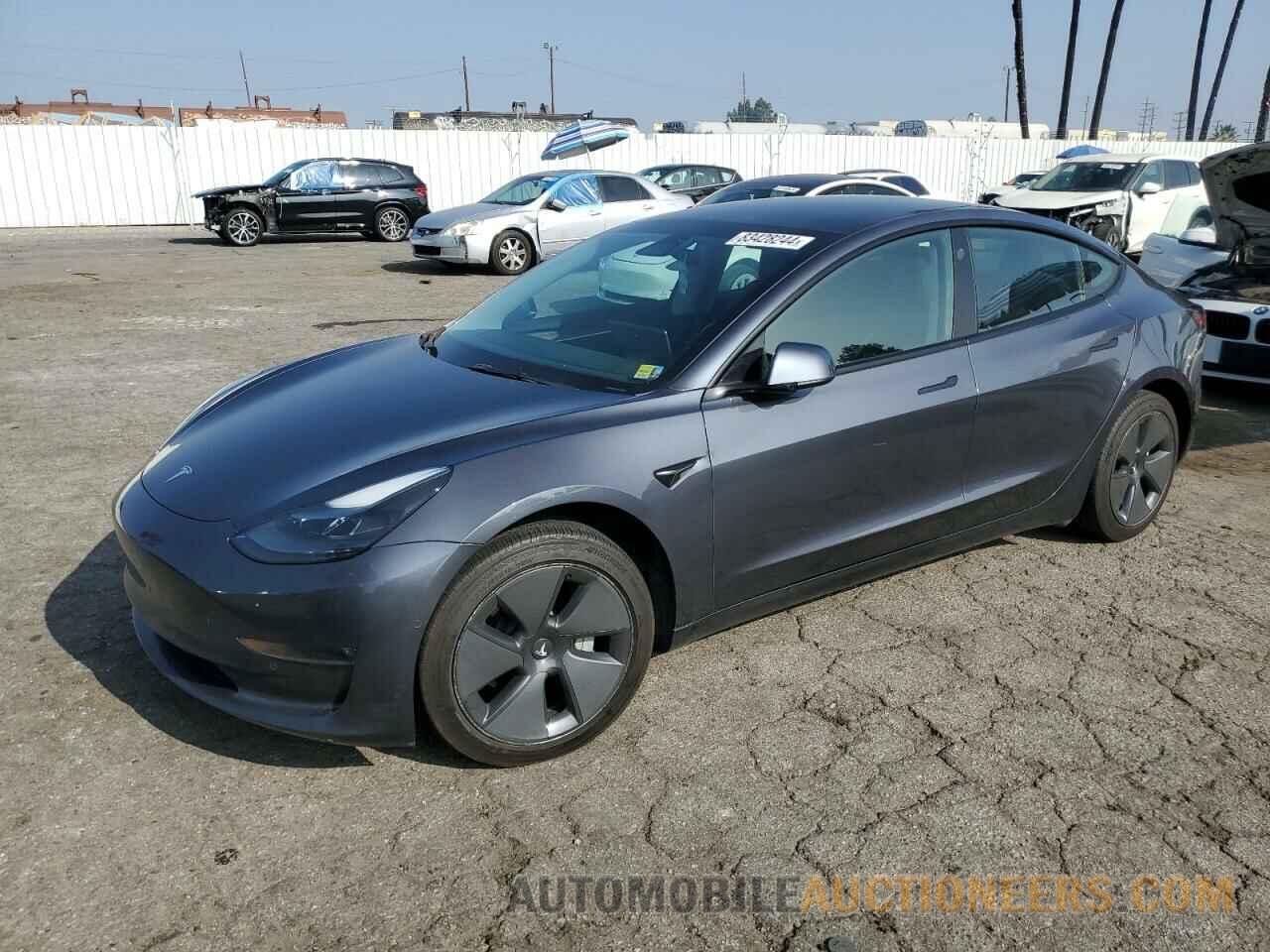 5YJ3E1EB4NF108676 TESLA MODEL 3 2022