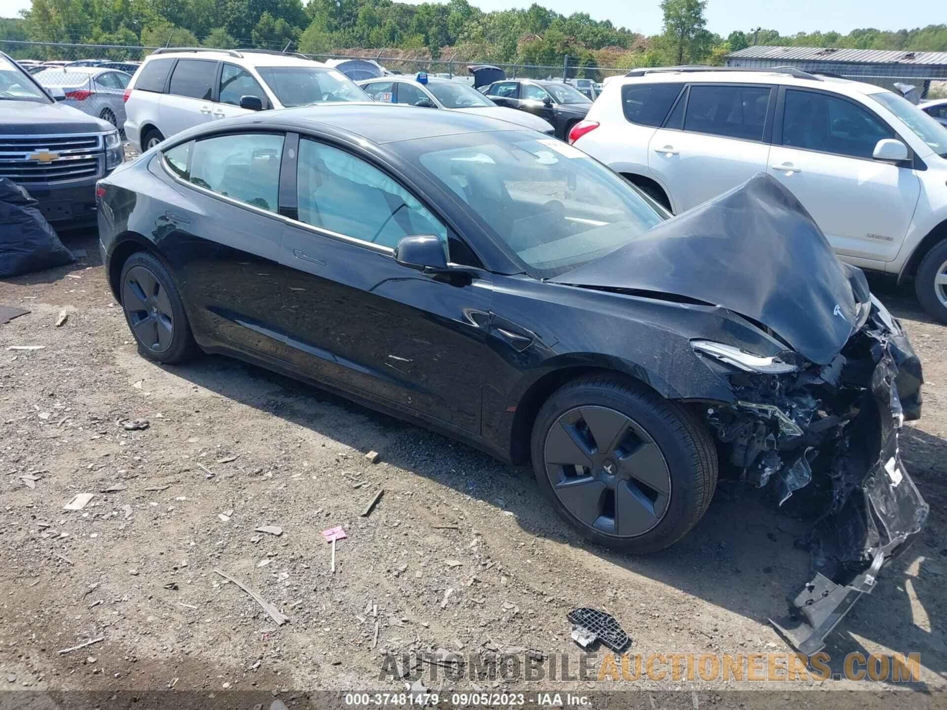 5YJ3E1EB4NF109228 TESLA MODEL 3 2022