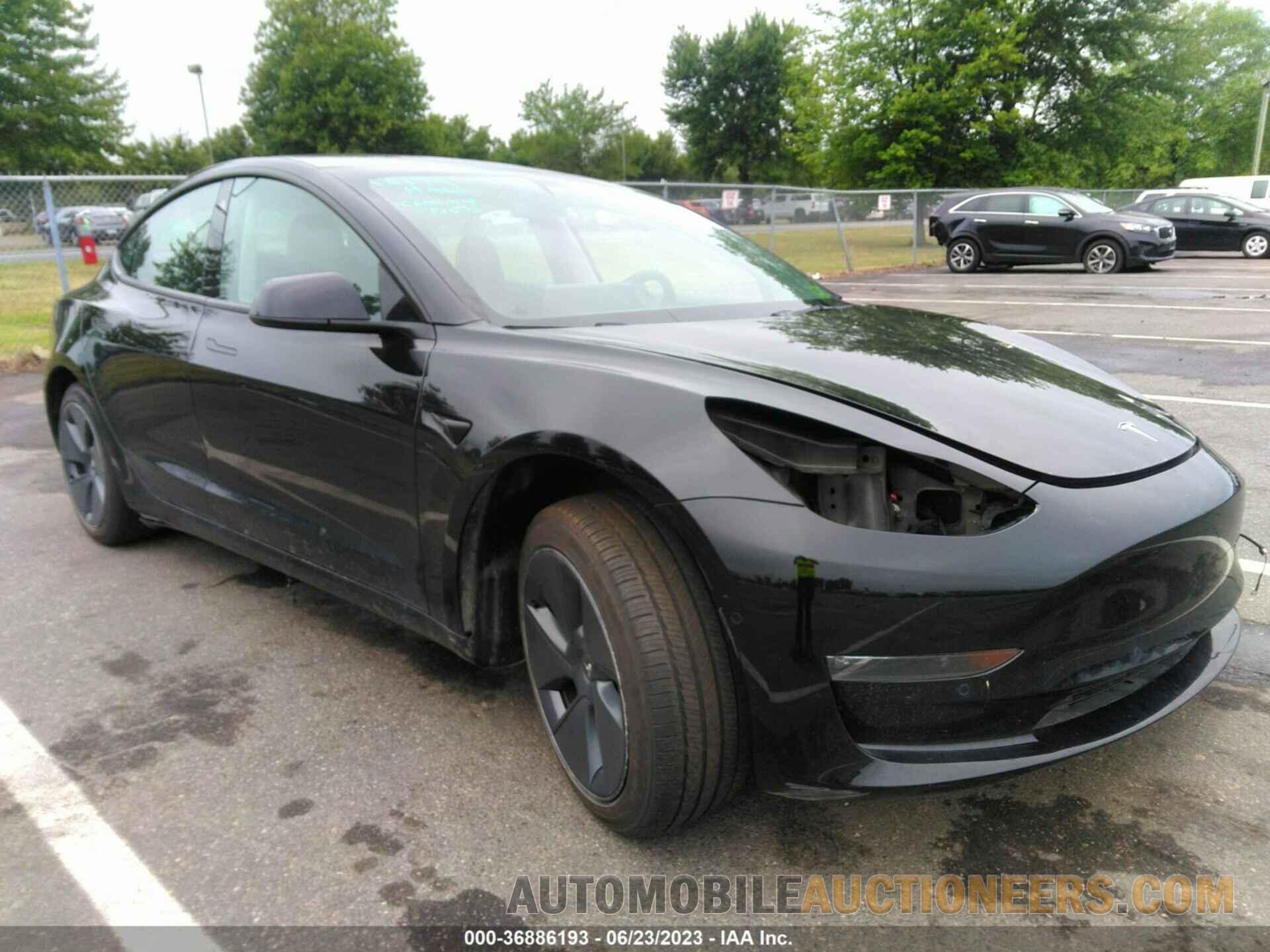 5YJ3E1EB4NF117071 TESLA MODEL 3 2022