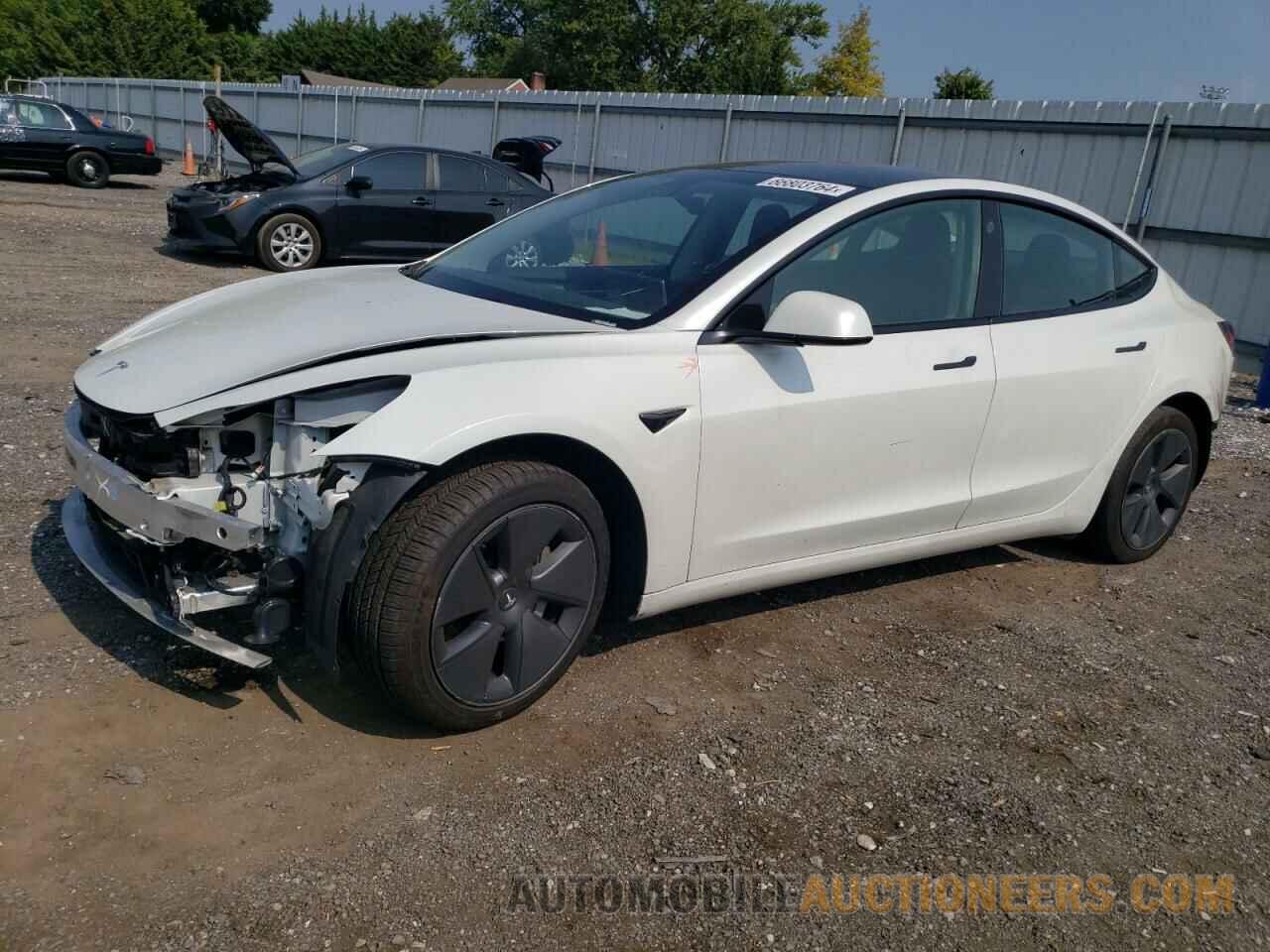 5YJ3E1EB4NF121489 TESLA MODEL 3 2022