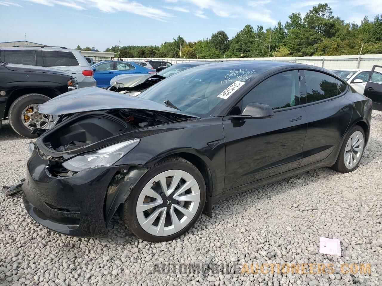 5YJ3E1EB4NF122786 TESLA MODEL 3 2022