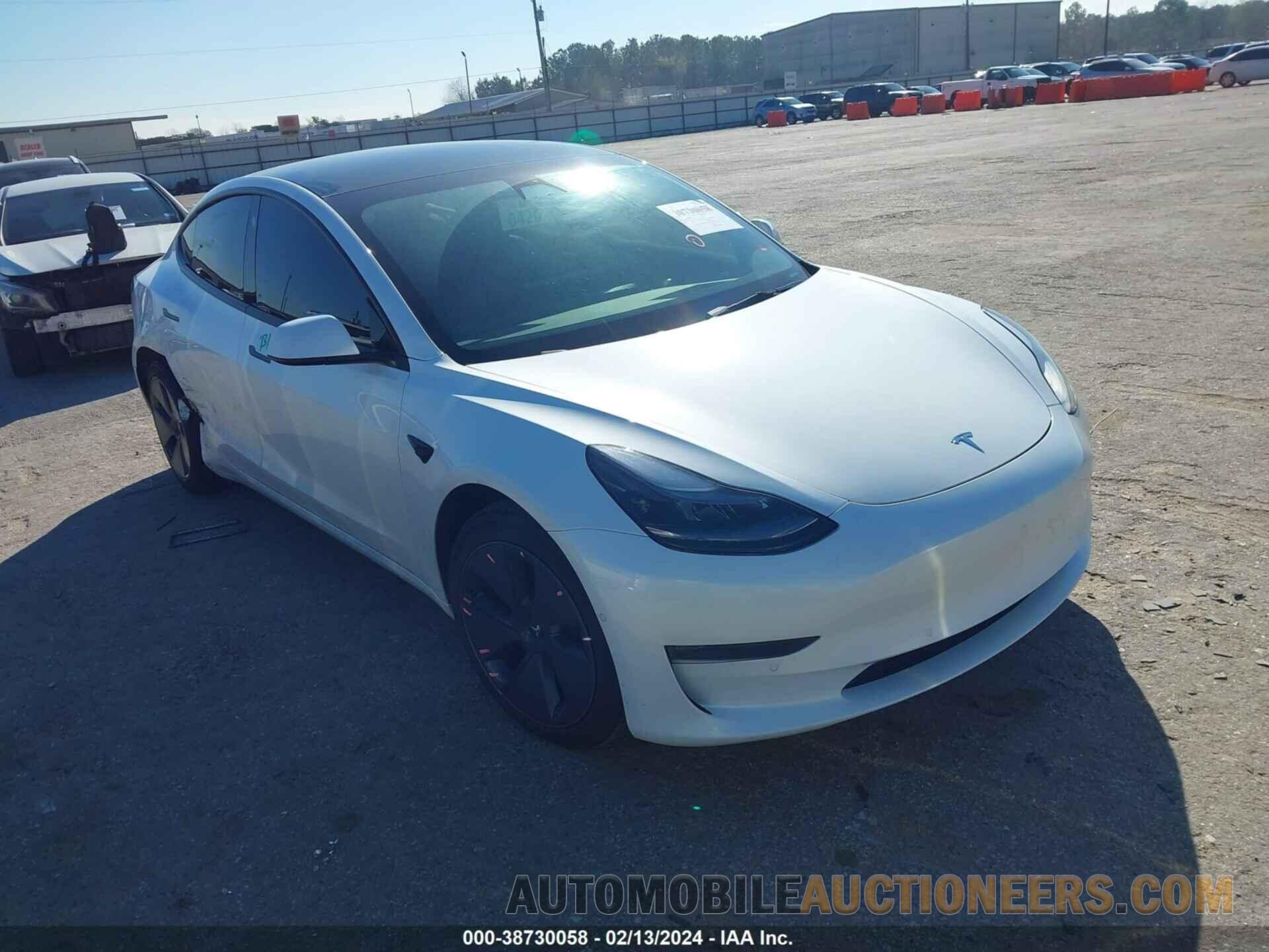 5YJ3E1EB4NF125994 TESLA MODEL 3 2022