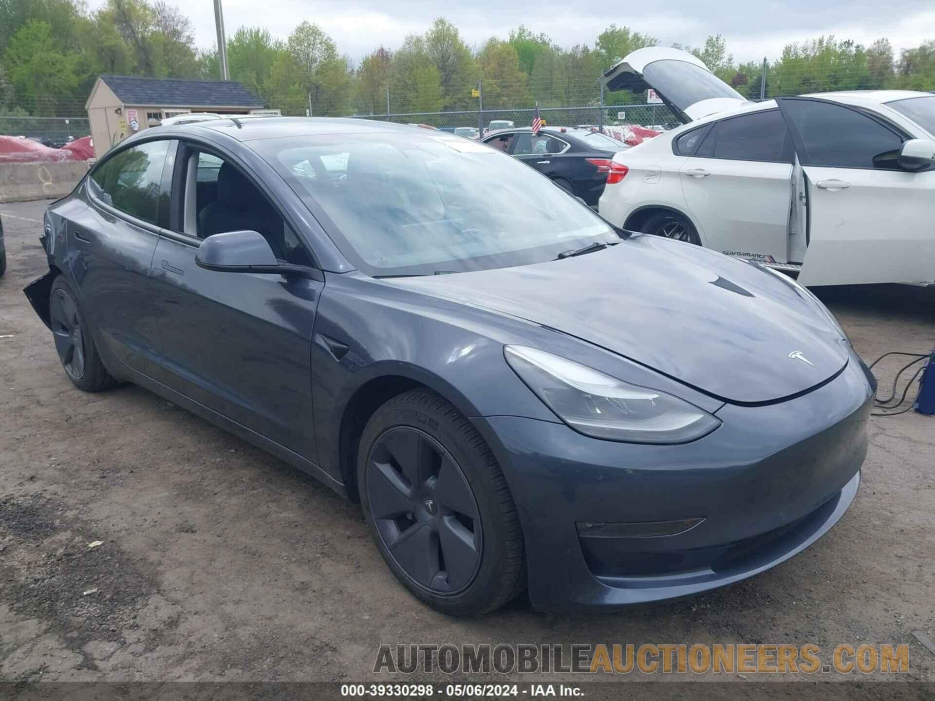 5YJ3E1EB4NF129074 TESLA MODEL 3 2022