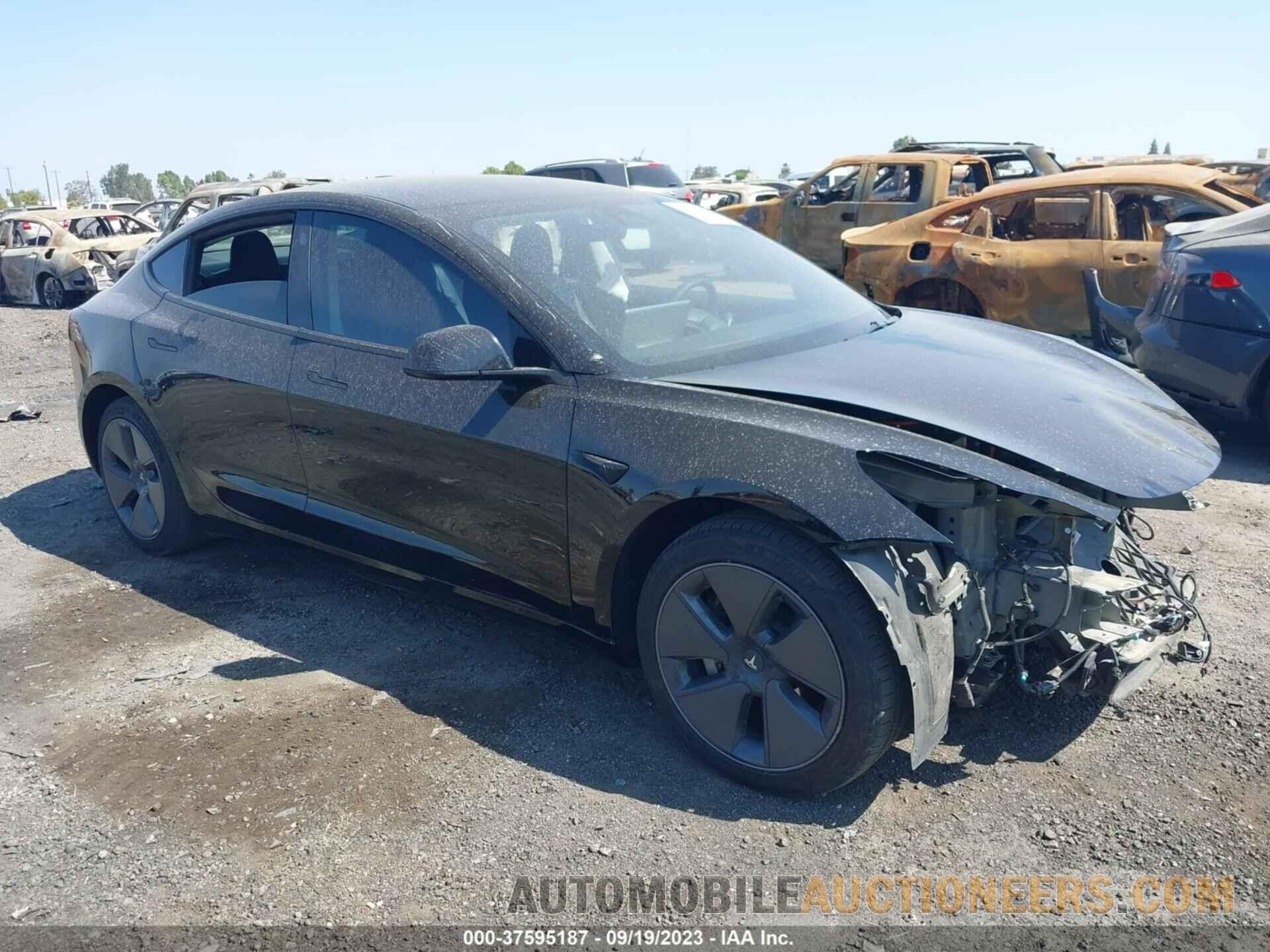 5YJ3E1EB4NF130466 TESLA MODEL 3 2022