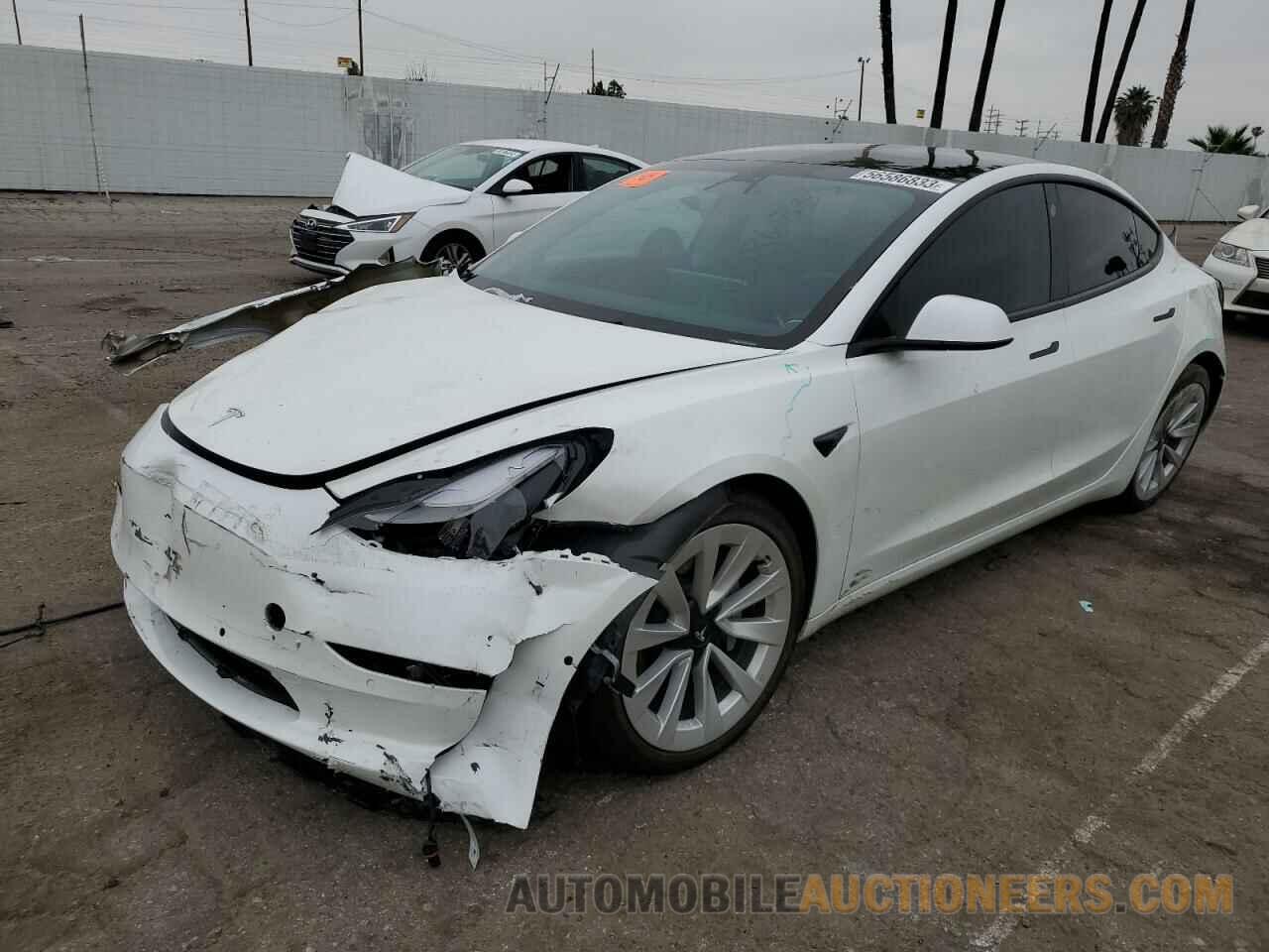 5YJ3E1EB4NF133965 TESLA MODEL 3 2022