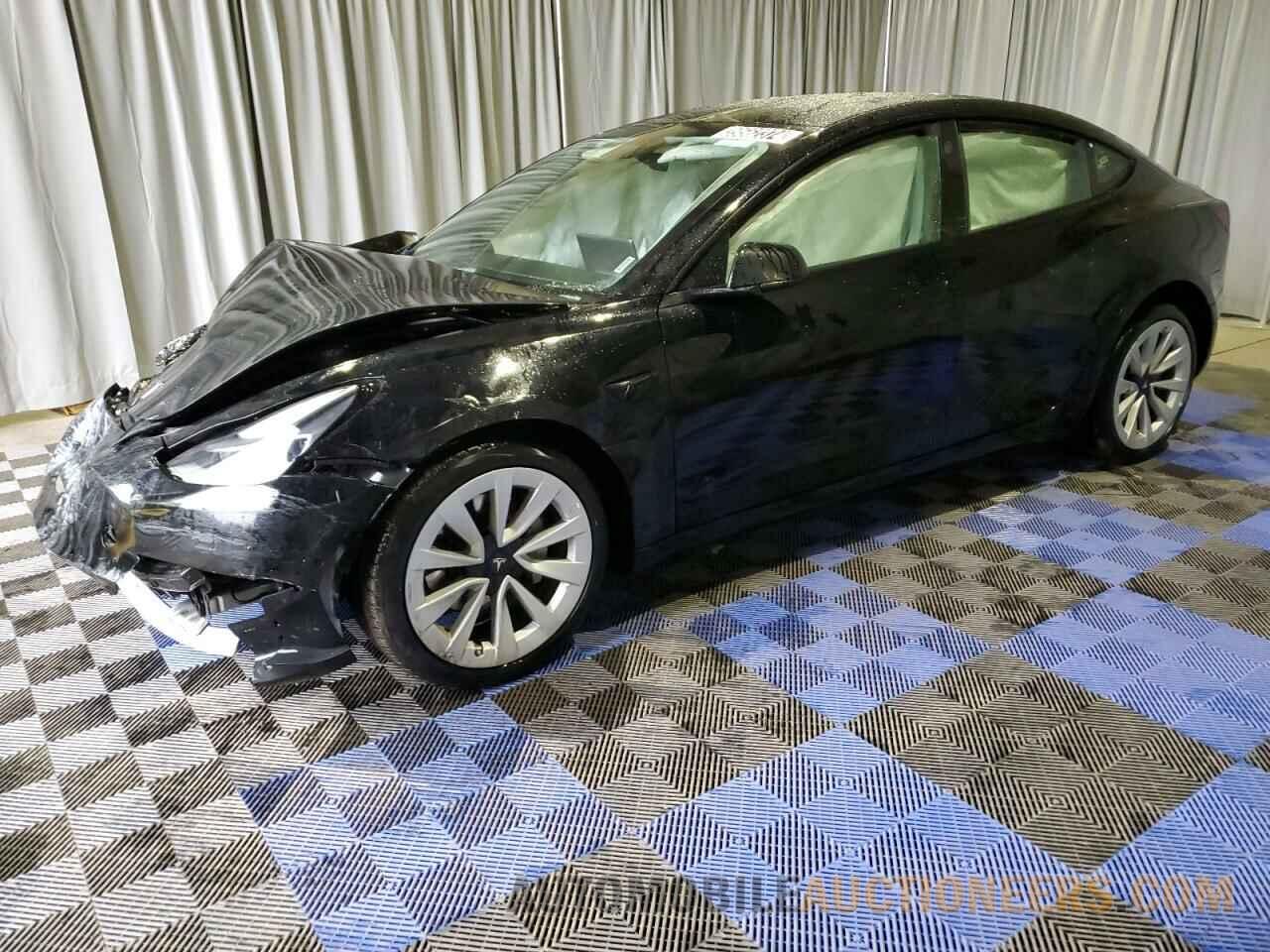 5YJ3E1EB4NF157778 TESLA MODEL 3 2022