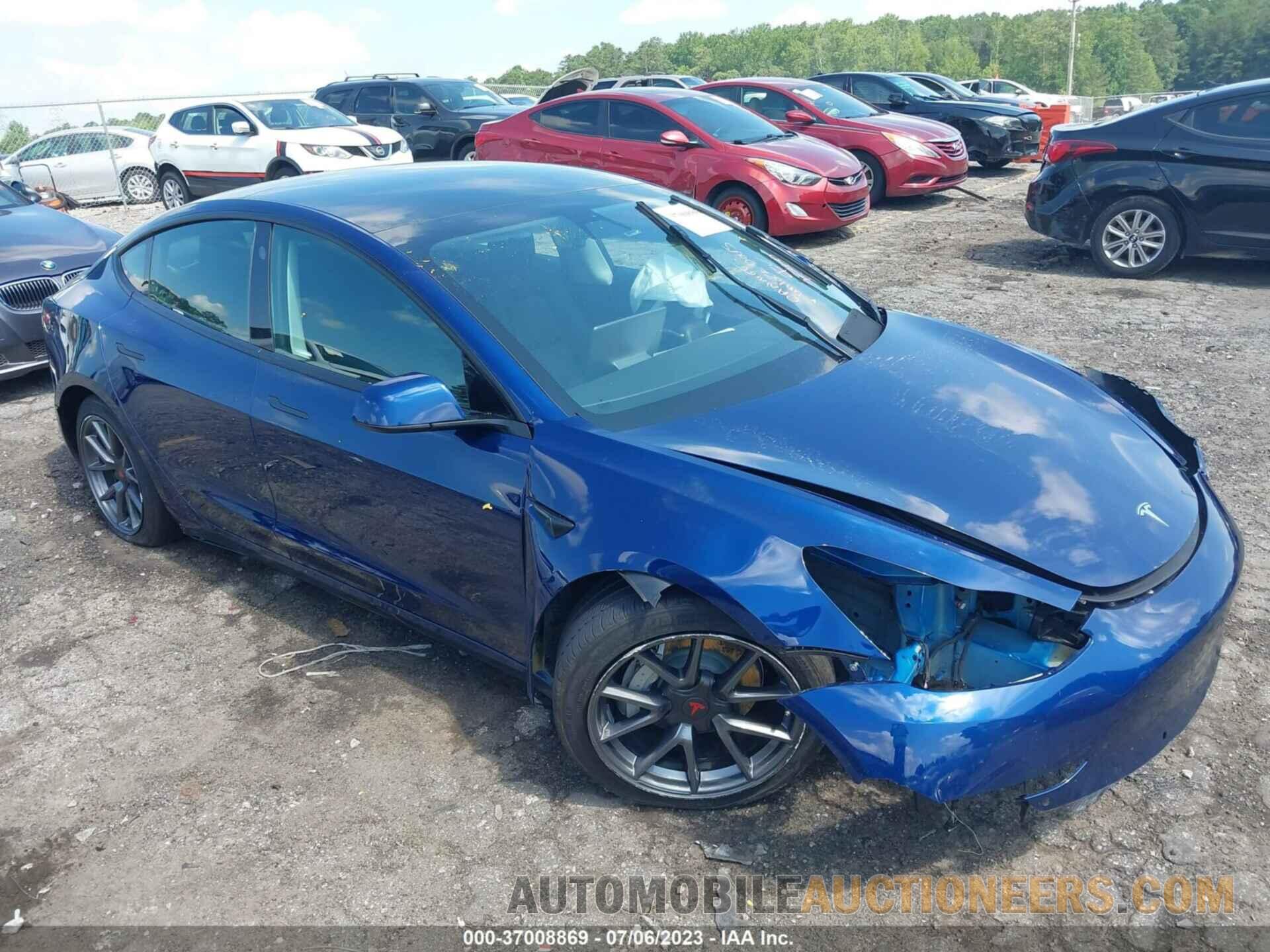 5YJ3E1EB4NF158140 TESLA MODEL 3 2022