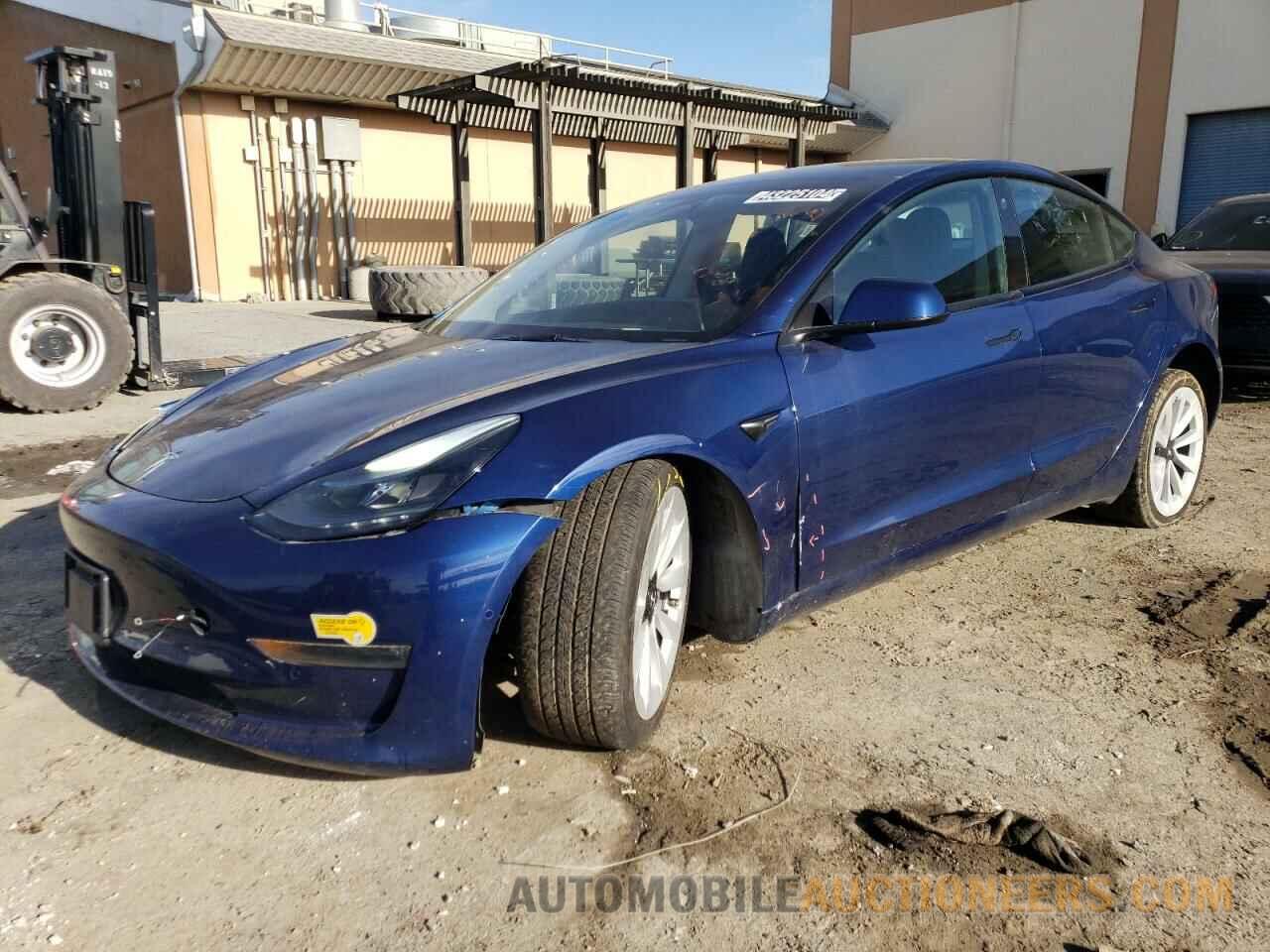 5YJ3E1EB4NF167081 TESLA MODEL 3 2022