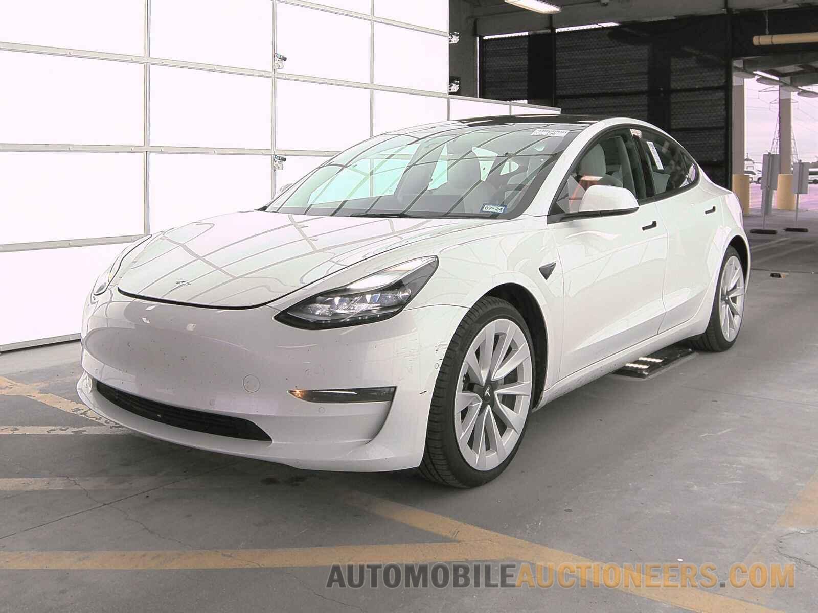 5YJ3E1EB4NF169378 Tesla Model 3 2022