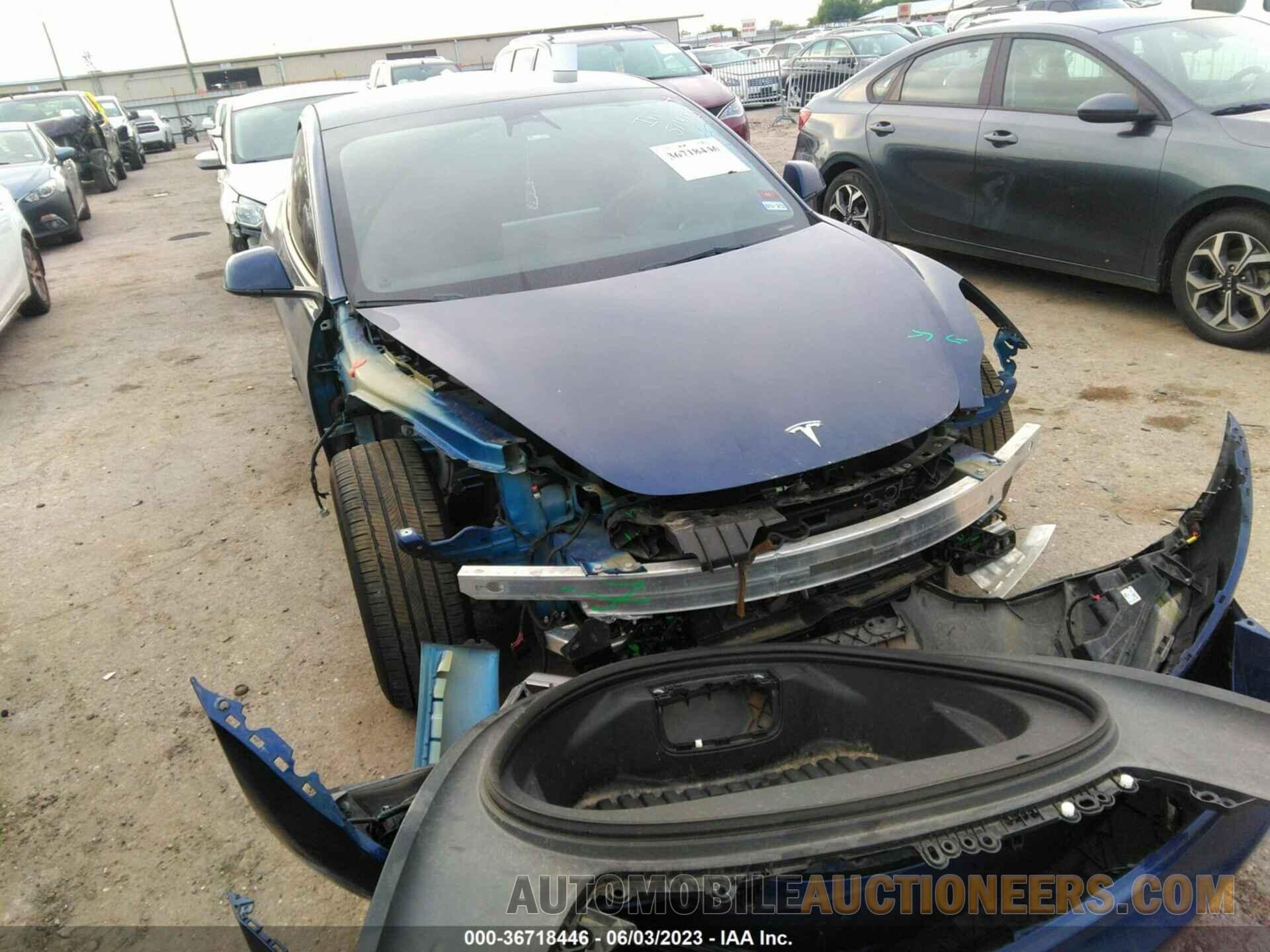 5YJ3E1EB4NF173558 TESLA MODEL 3 2022