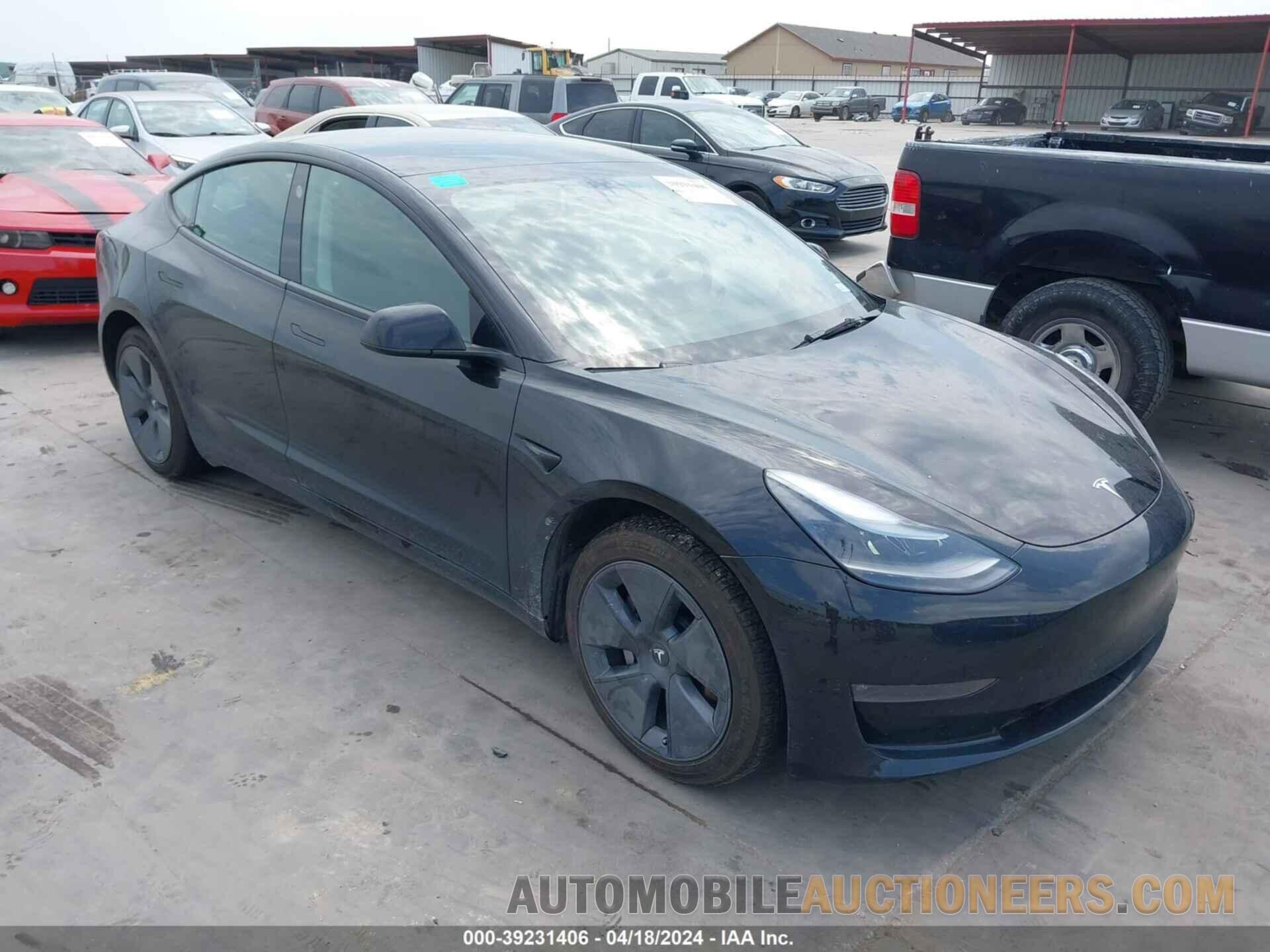 5YJ3E1EB4NF175259 TESLA MODEL 3 2022