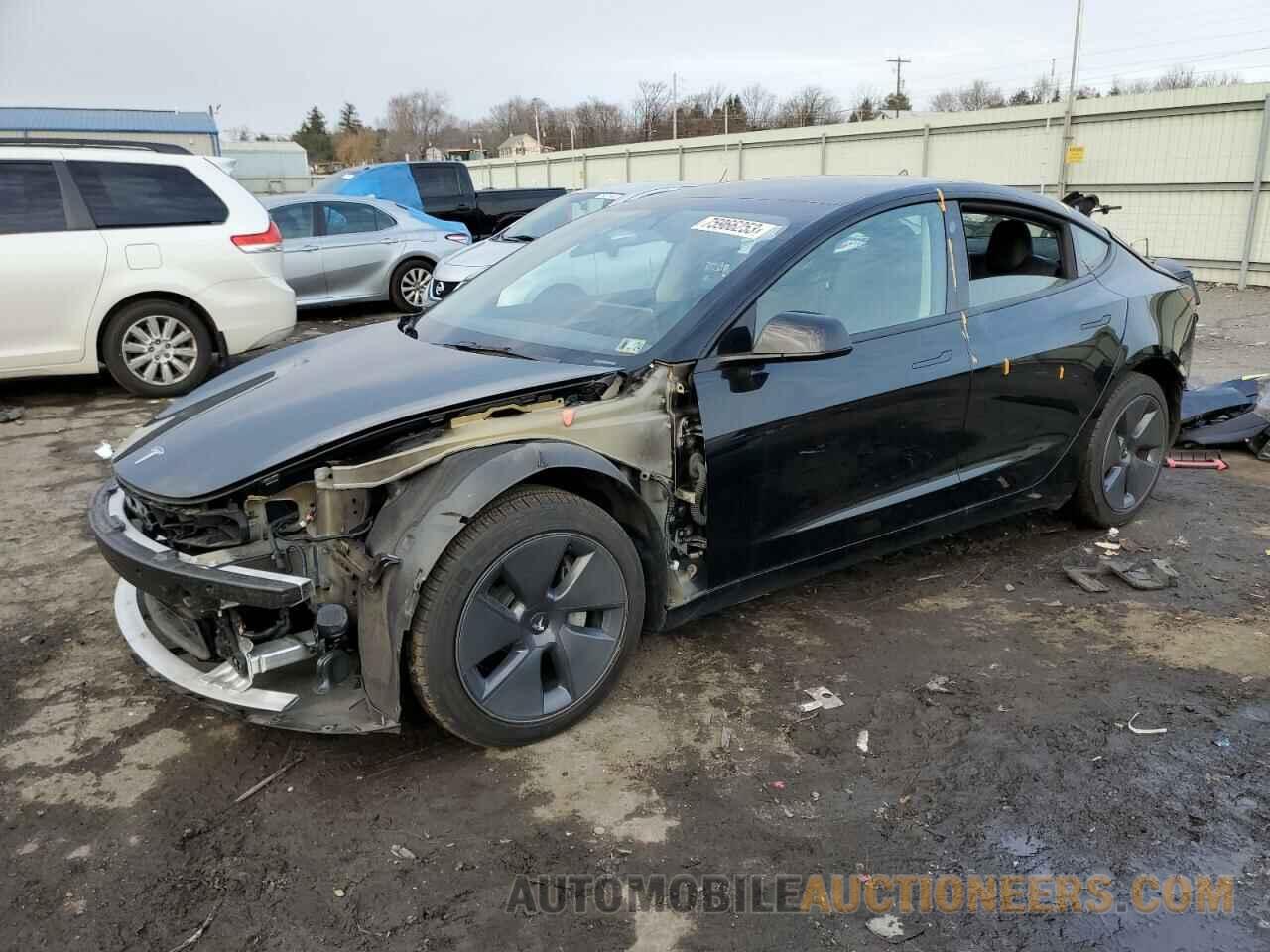 5YJ3E1EB4NF177478 TESLA MODEL 3 2022