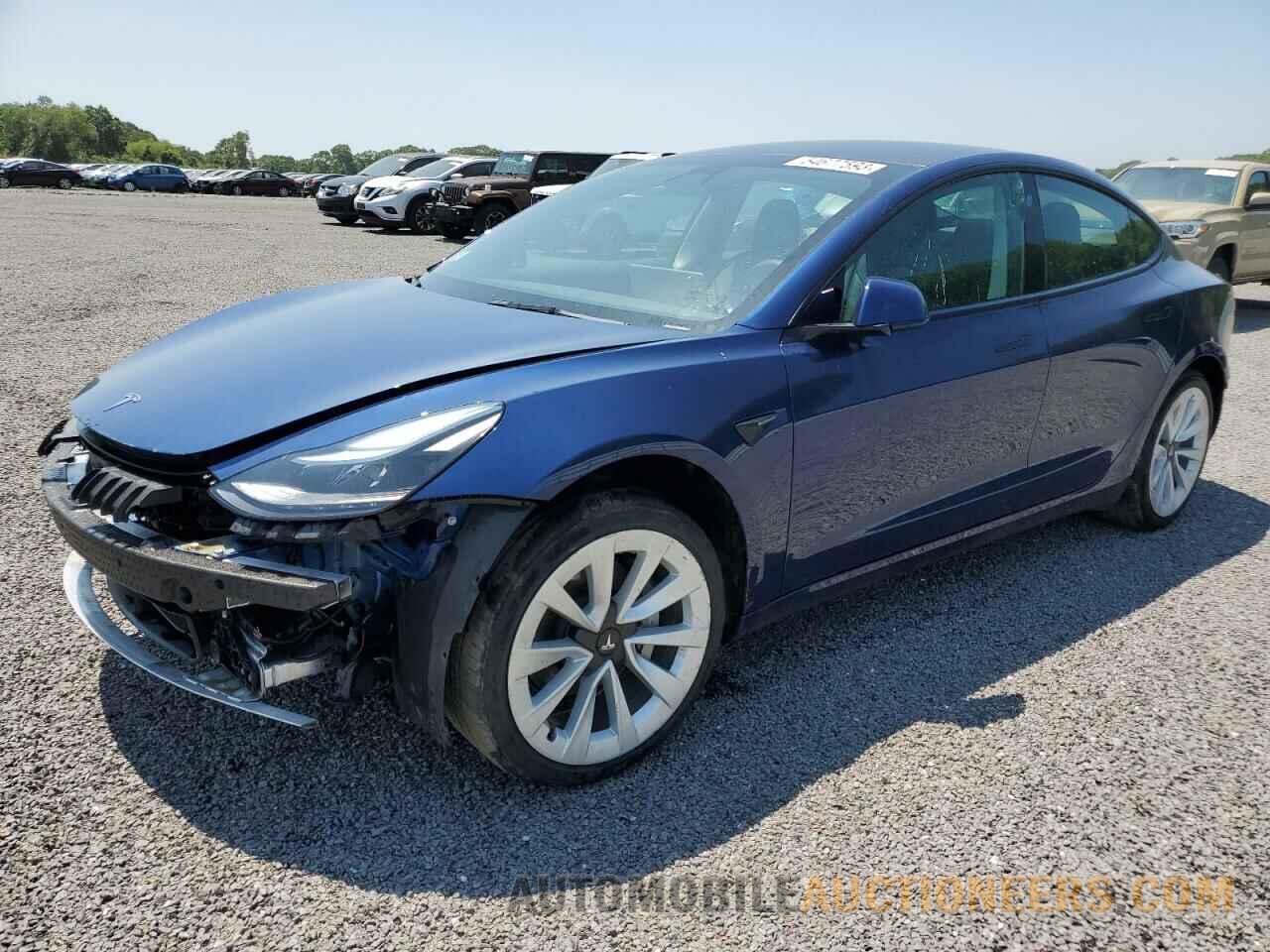 5YJ3E1EB4NF185161 TESLA MODEL 3 2022