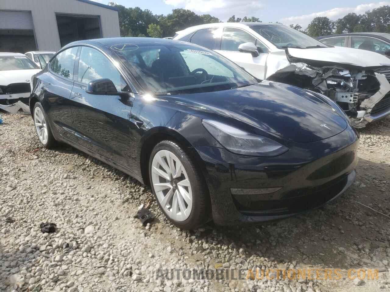 5YJ3E1EB4NF187458 TESLA MODEL 3 2022