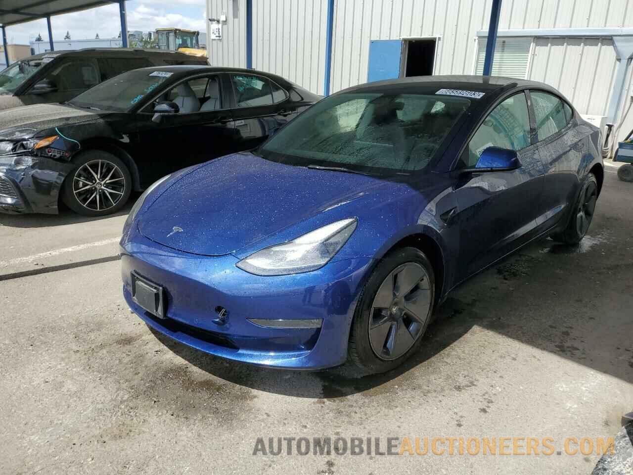 5YJ3E1EB4NF190926 TESLA MODEL 3 2022