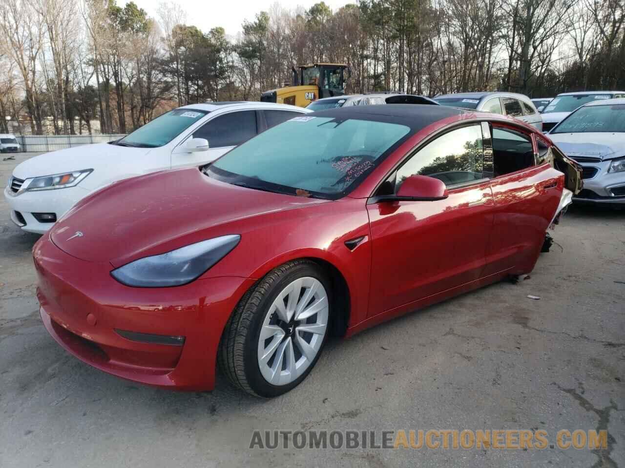 5YJ3E1EB4NF200340 TESLA MODEL 3 2022