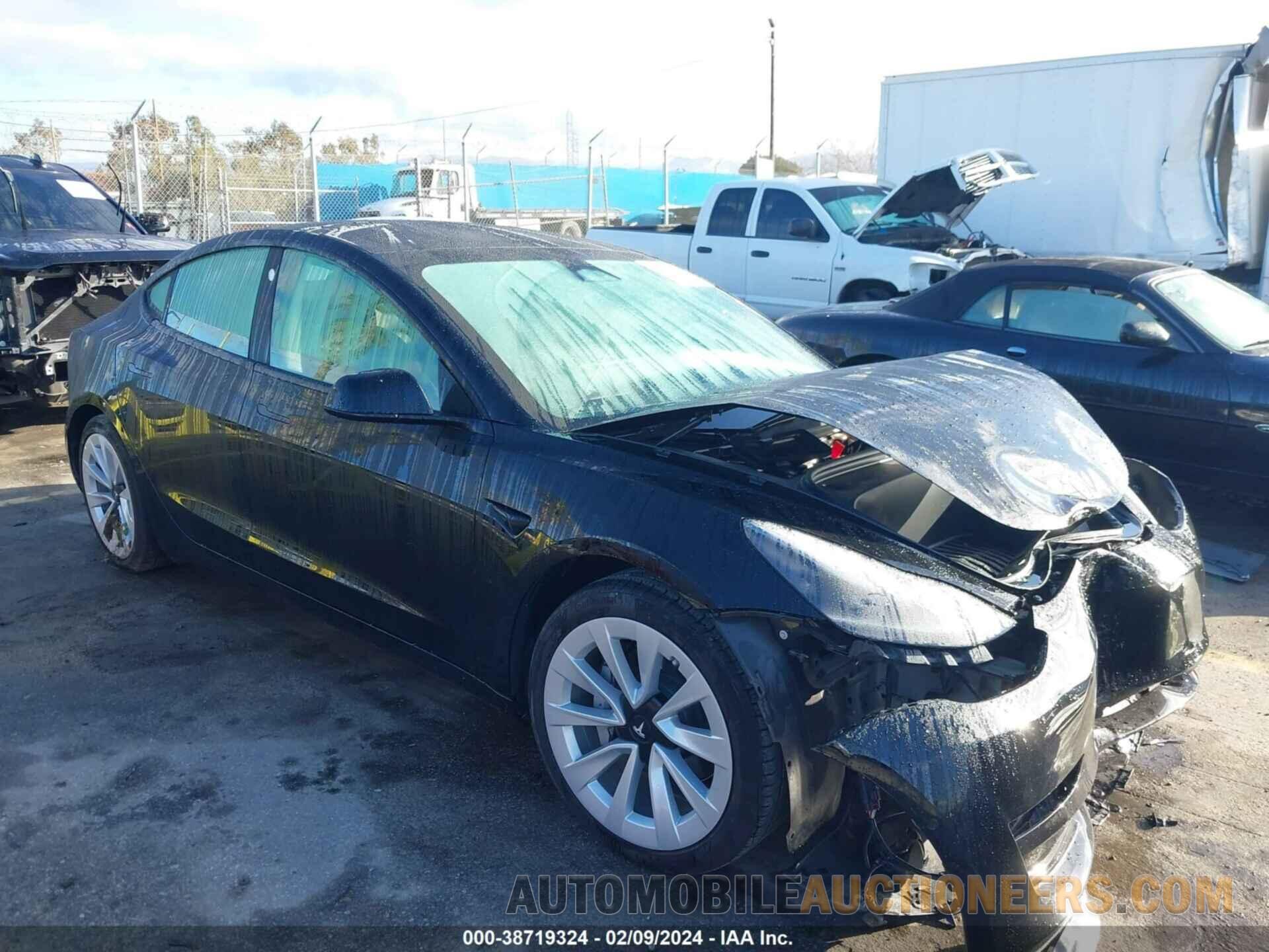 5YJ3E1EB4NF204288 TESLA MODEL 3 2022