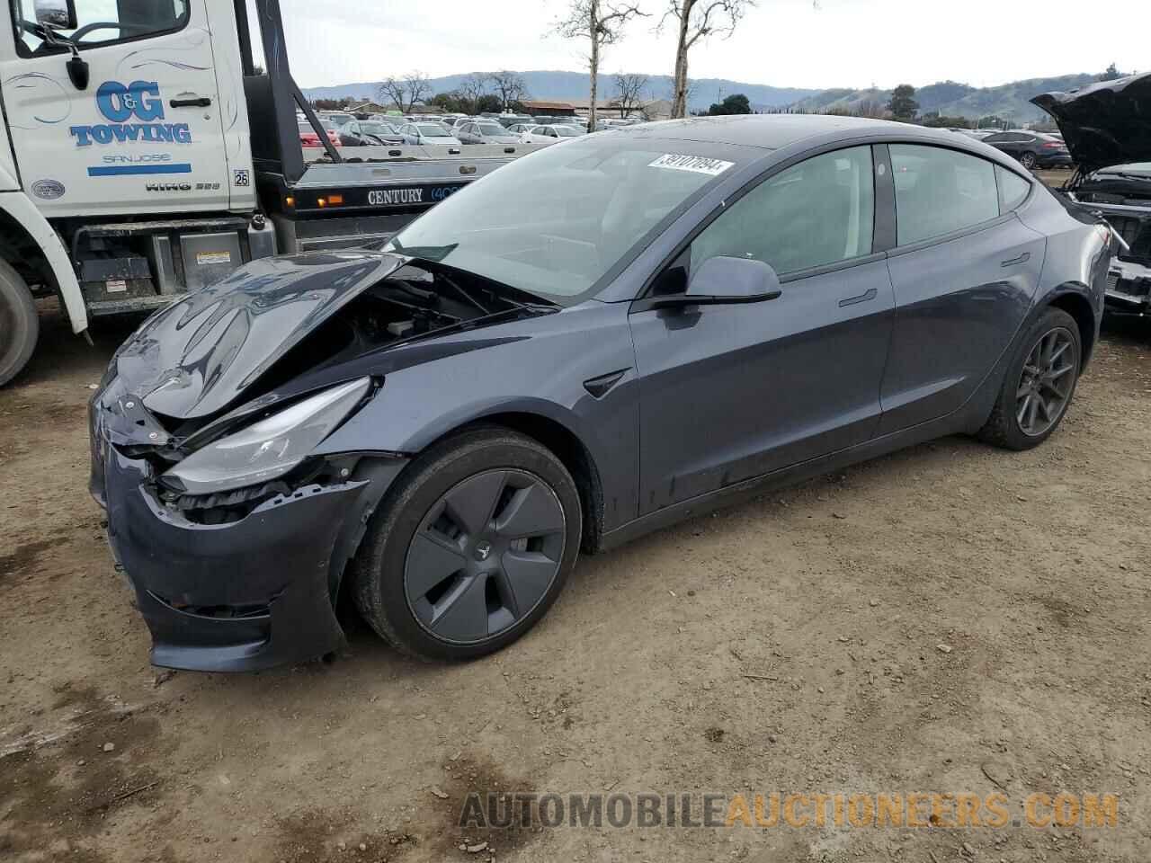 5YJ3E1EB4NF208096 TESLA MODEL 3 2022